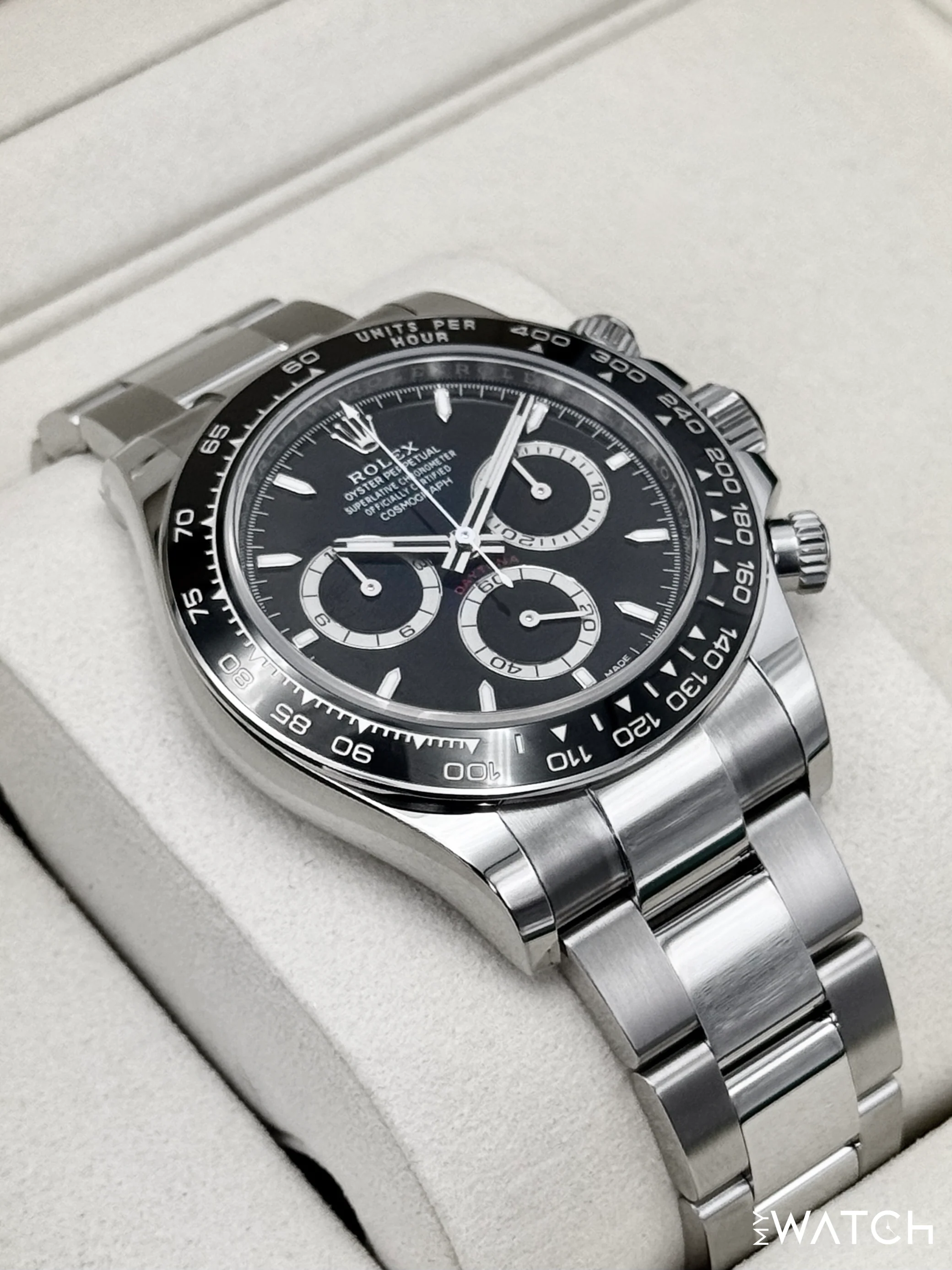 NEW 2026 Rolex Daytona 40mm 126500LN Stainless Steel Black Dial - Image 6