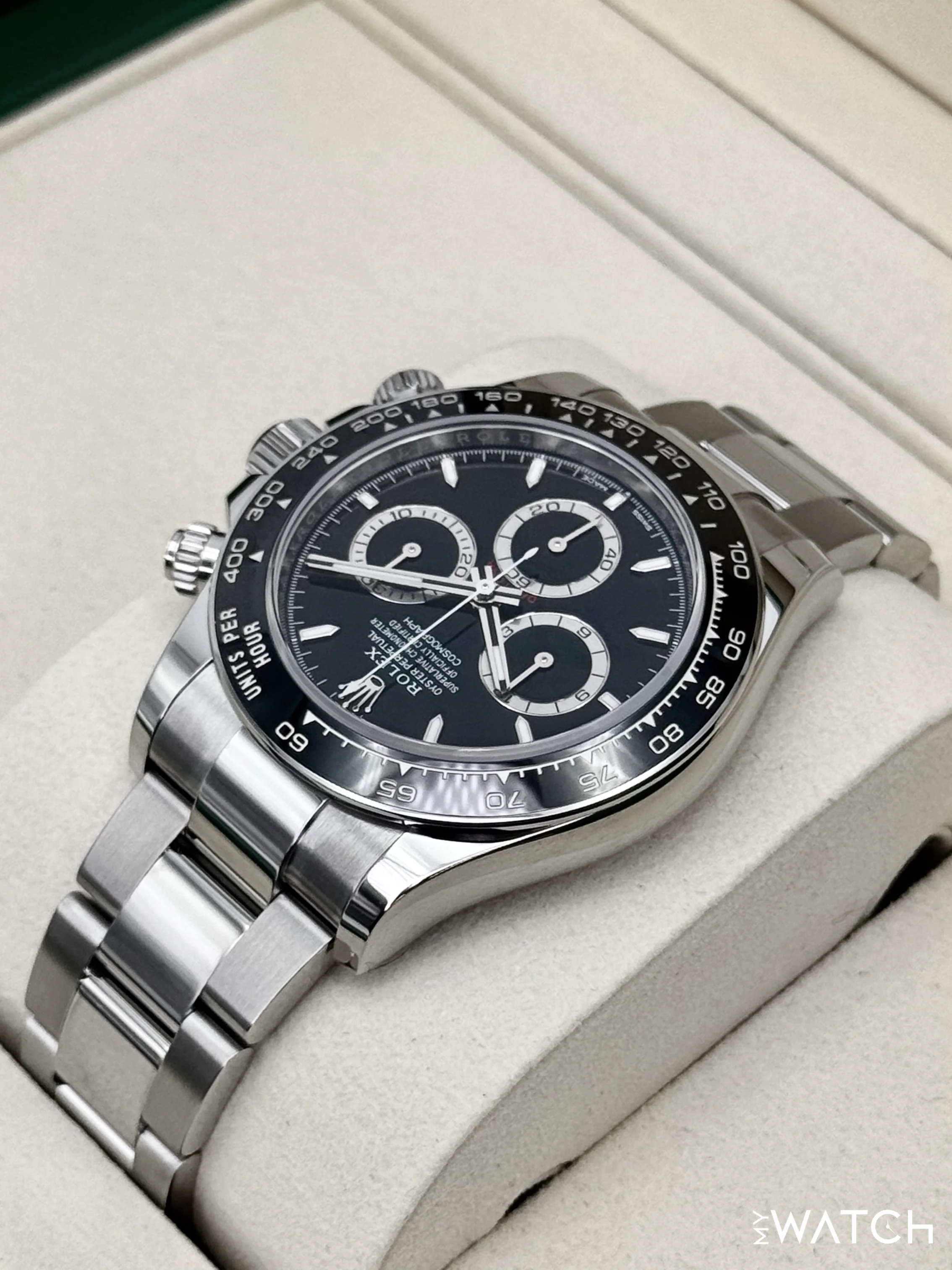 NEW 2026 Rolex Daytona 40mm 126500LN Stainless Steel Black Dial - Image 7