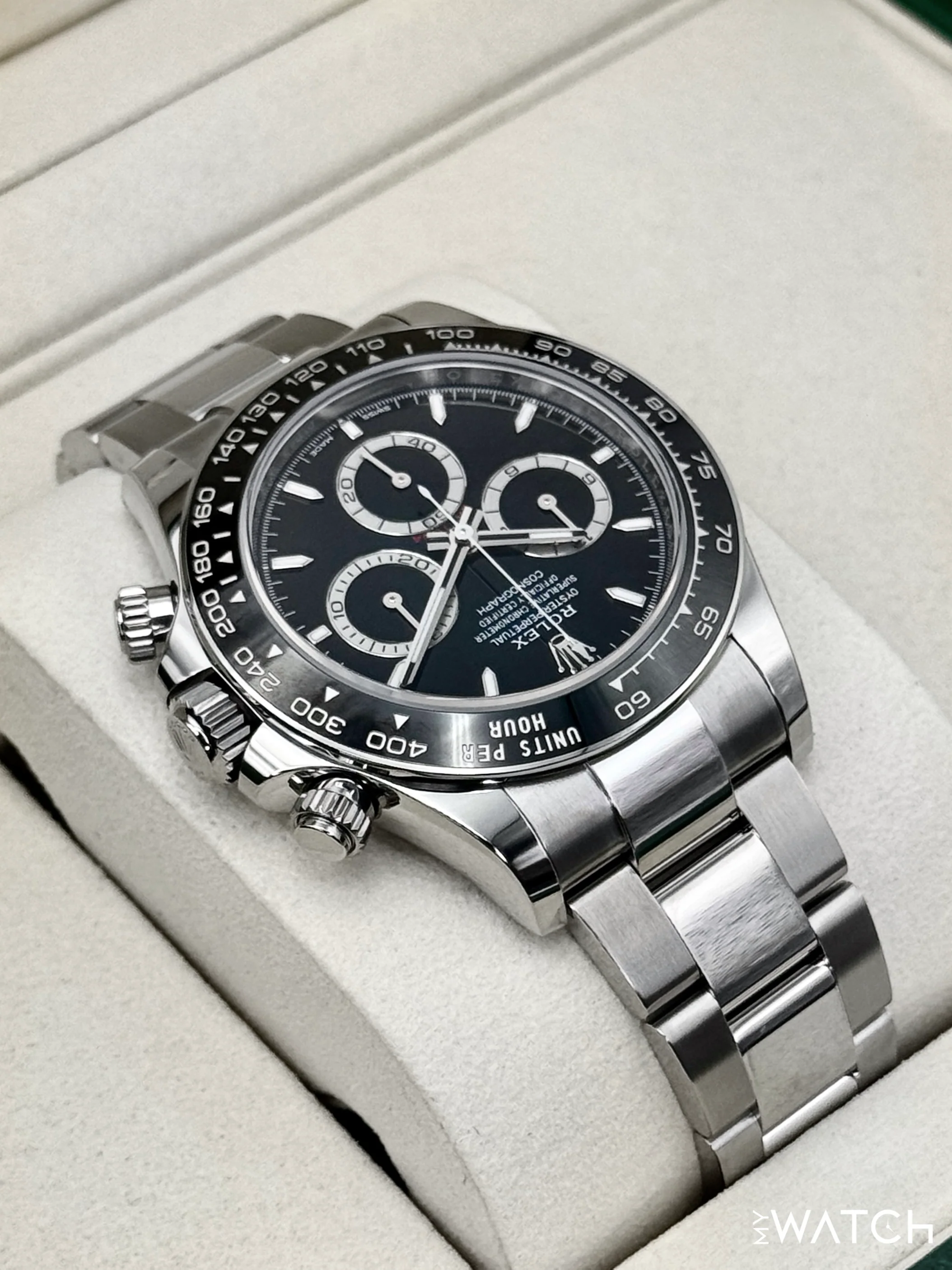 NEW 2026 Rolex Daytona 40mm 126500LN Stainless Steel Black Dial - Image 8