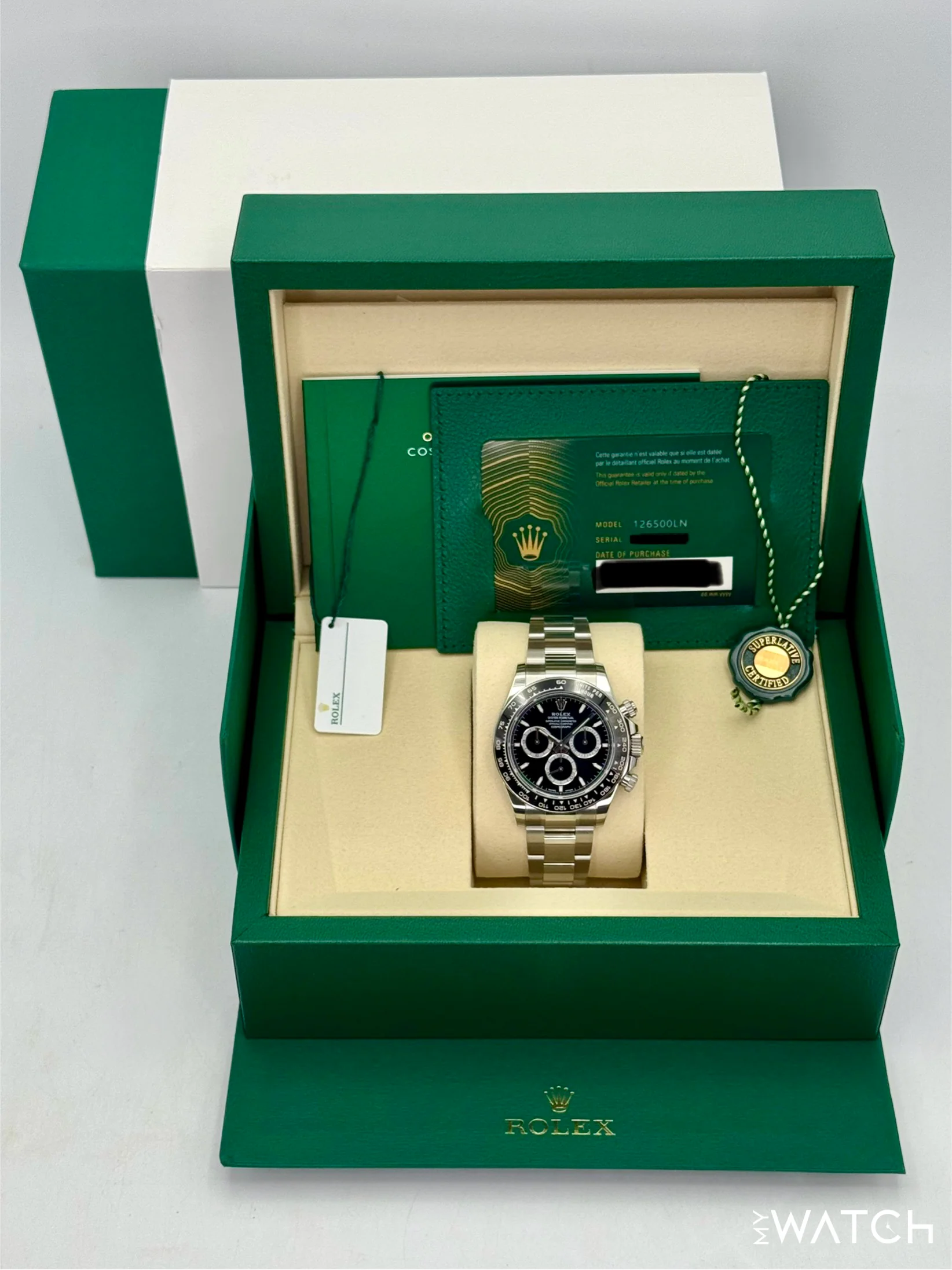 NEW 2026 Rolex Daytona 40mm 126500LN Stainless Steel Black Dial - Image 9
