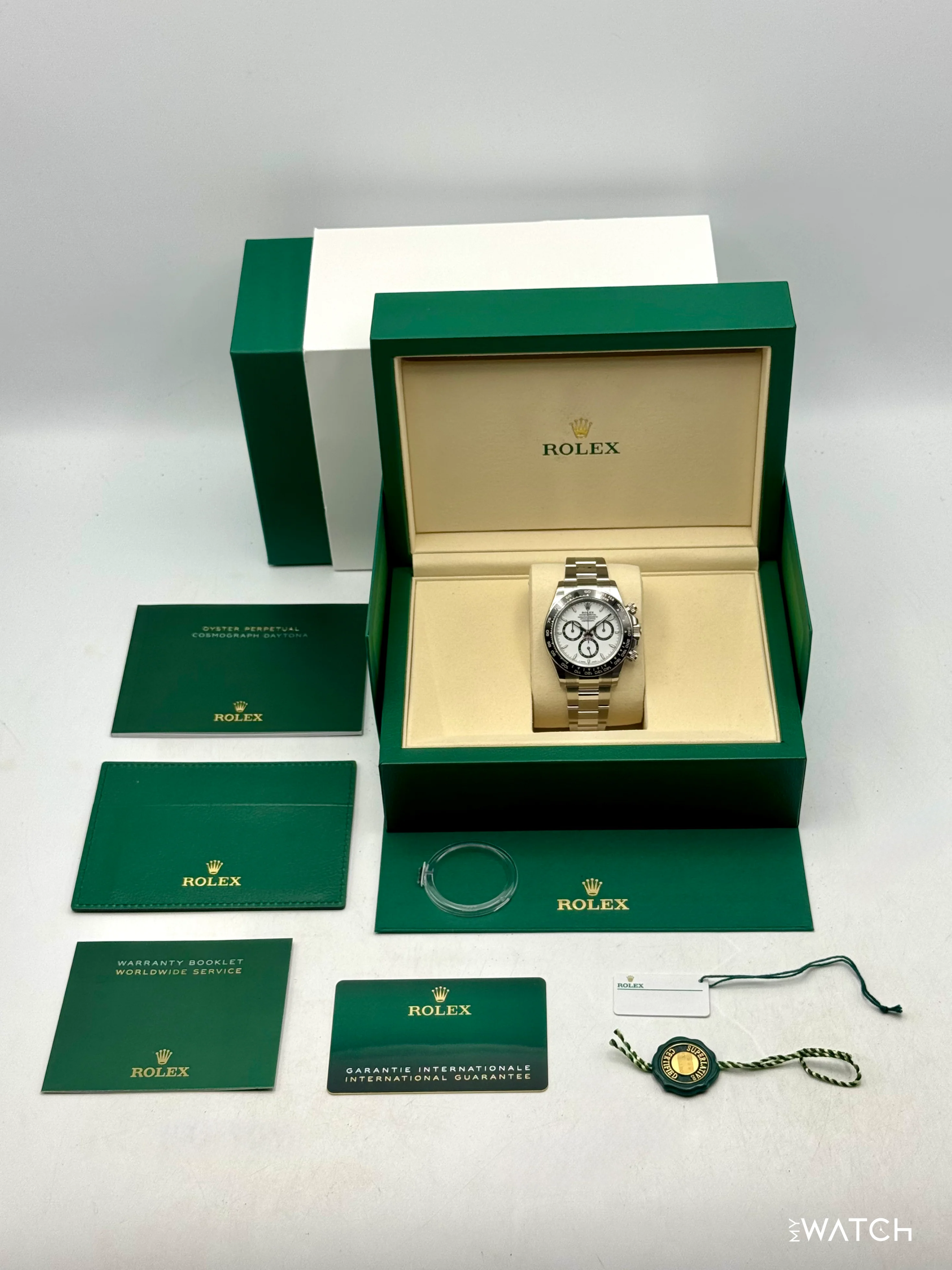 NEW 2026 Rolex Daytona 40mm 126500LN Stainless Steel Panda Dial (STICKERED) - Image 10