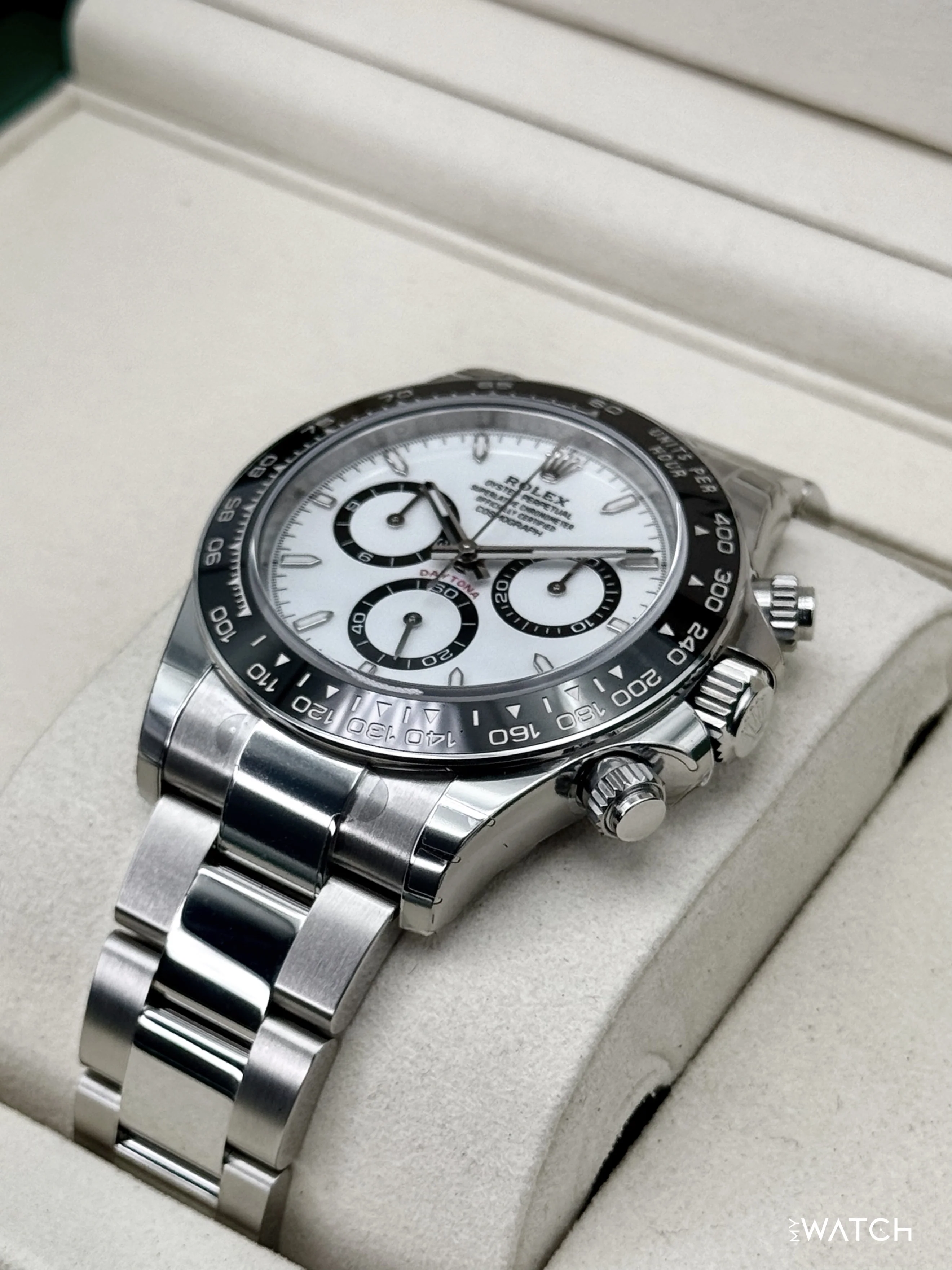 NEW 2026 Rolex Daytona 40mm 126500LN Stainless Steel Panda Dial (STICKERED) - Image 5