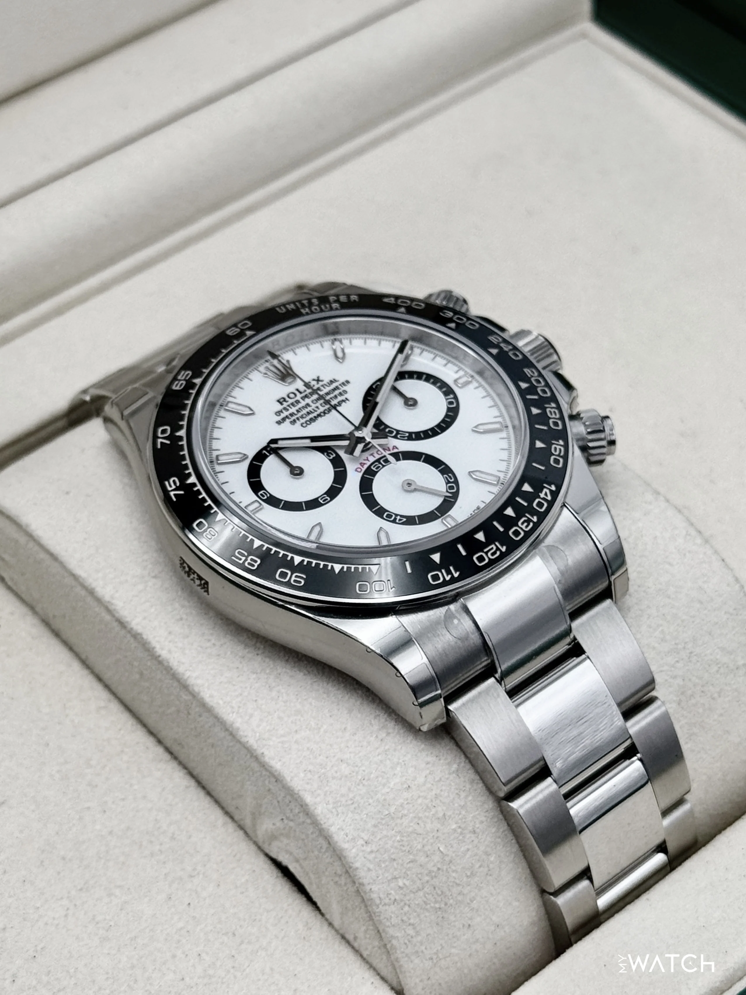 NEW 2026 Rolex Daytona 40mm 126500LN Stainless Steel Panda Dial (STICKERED) - Image 6