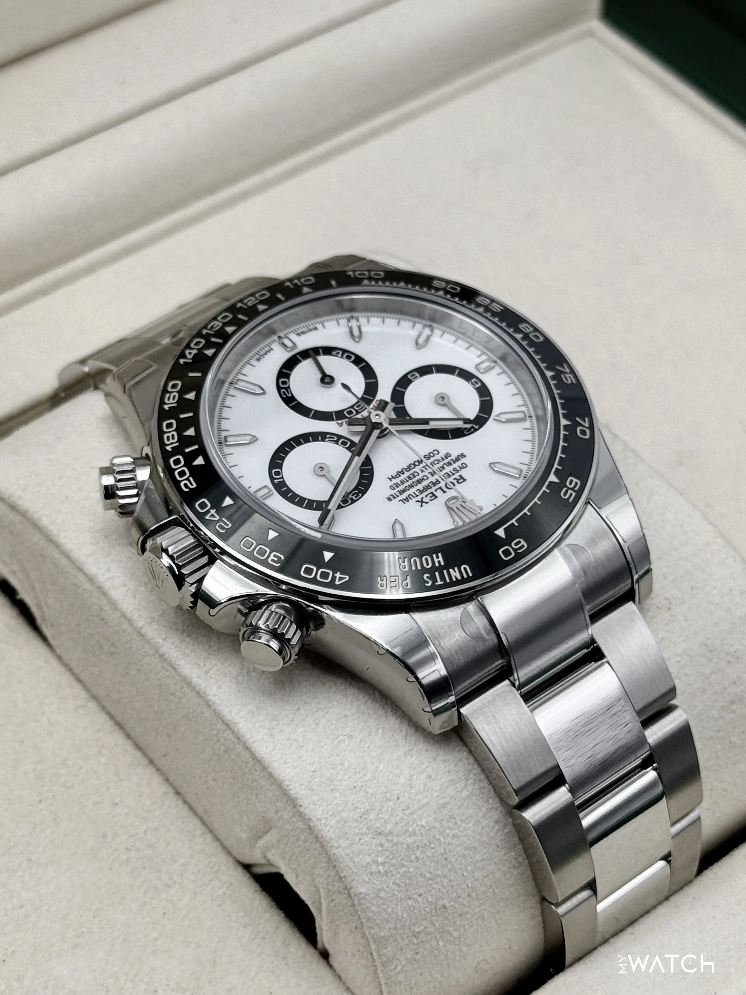 NEW 2026 Rolex Daytona 40mm 126500LN Stainless Steel Panda Dial (STICKERED) - Image 8