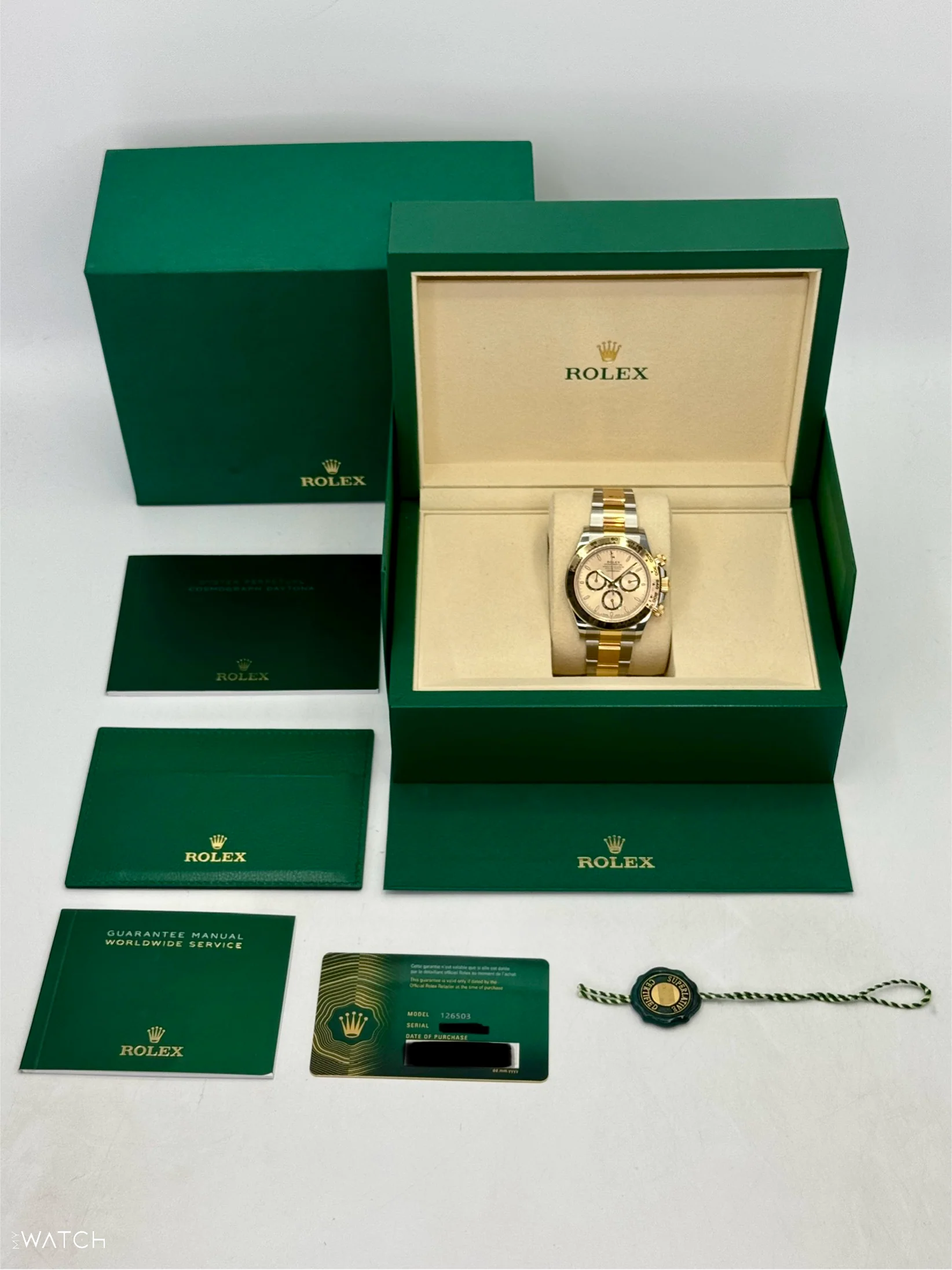 NEW 2026 Rolex Daytona 40mm 126503 Two-Tone Champagne Dial - Image 10