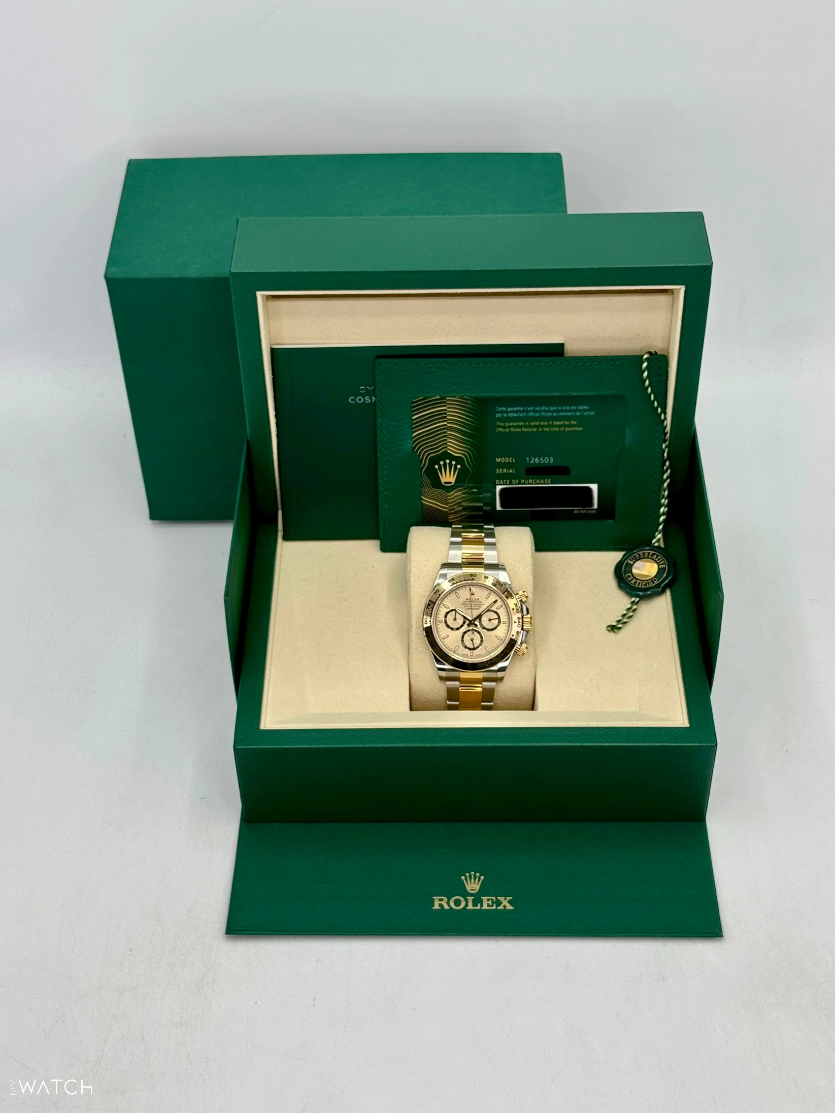 NEW 2026 Rolex Daytona 40mm 126503 Two-Tone Champagne Dial - Image 9
