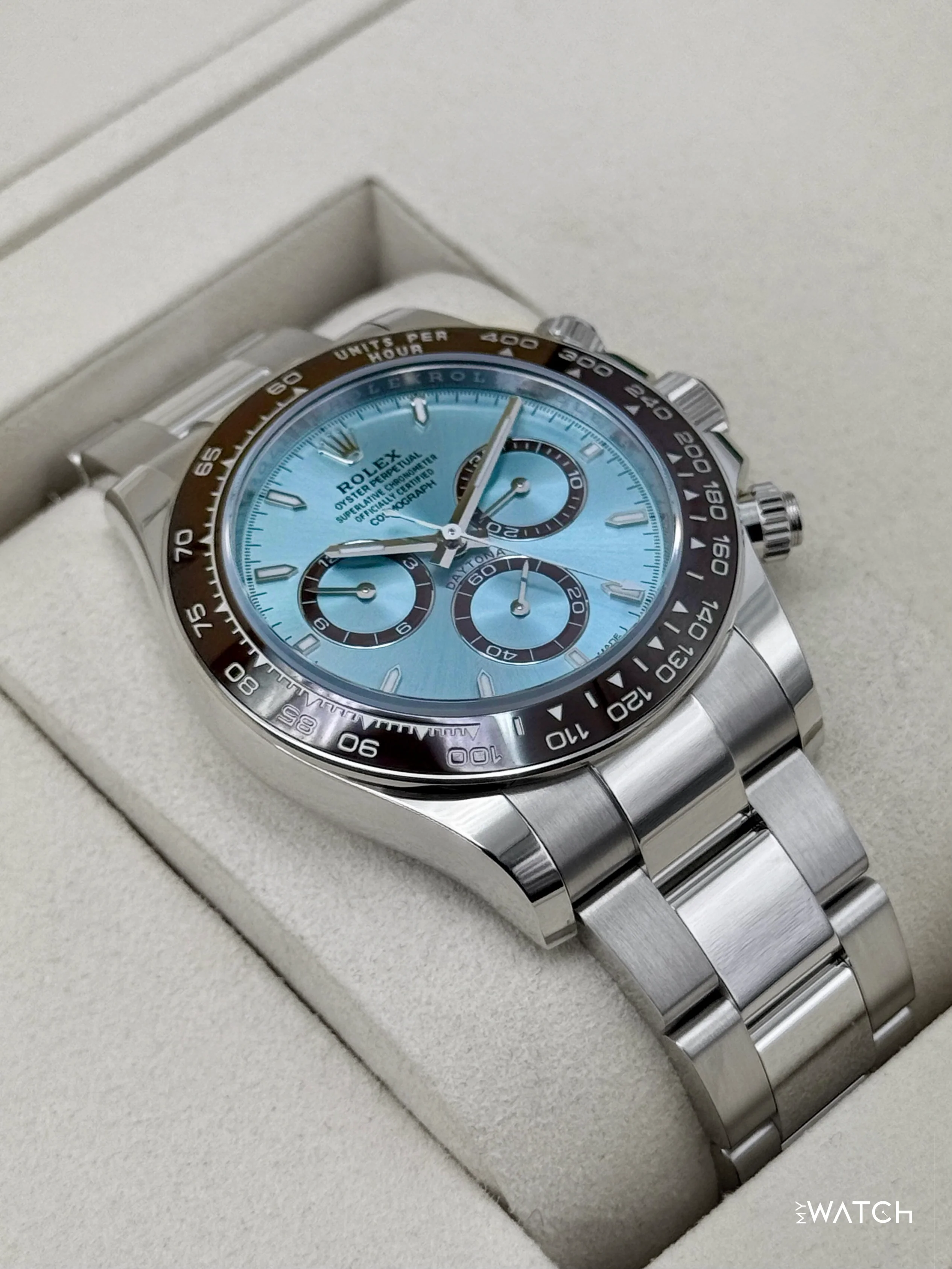 NEW 2026 Rolex Daytona 40mm 126506 Platinum Ice Blue Dial - Image 6