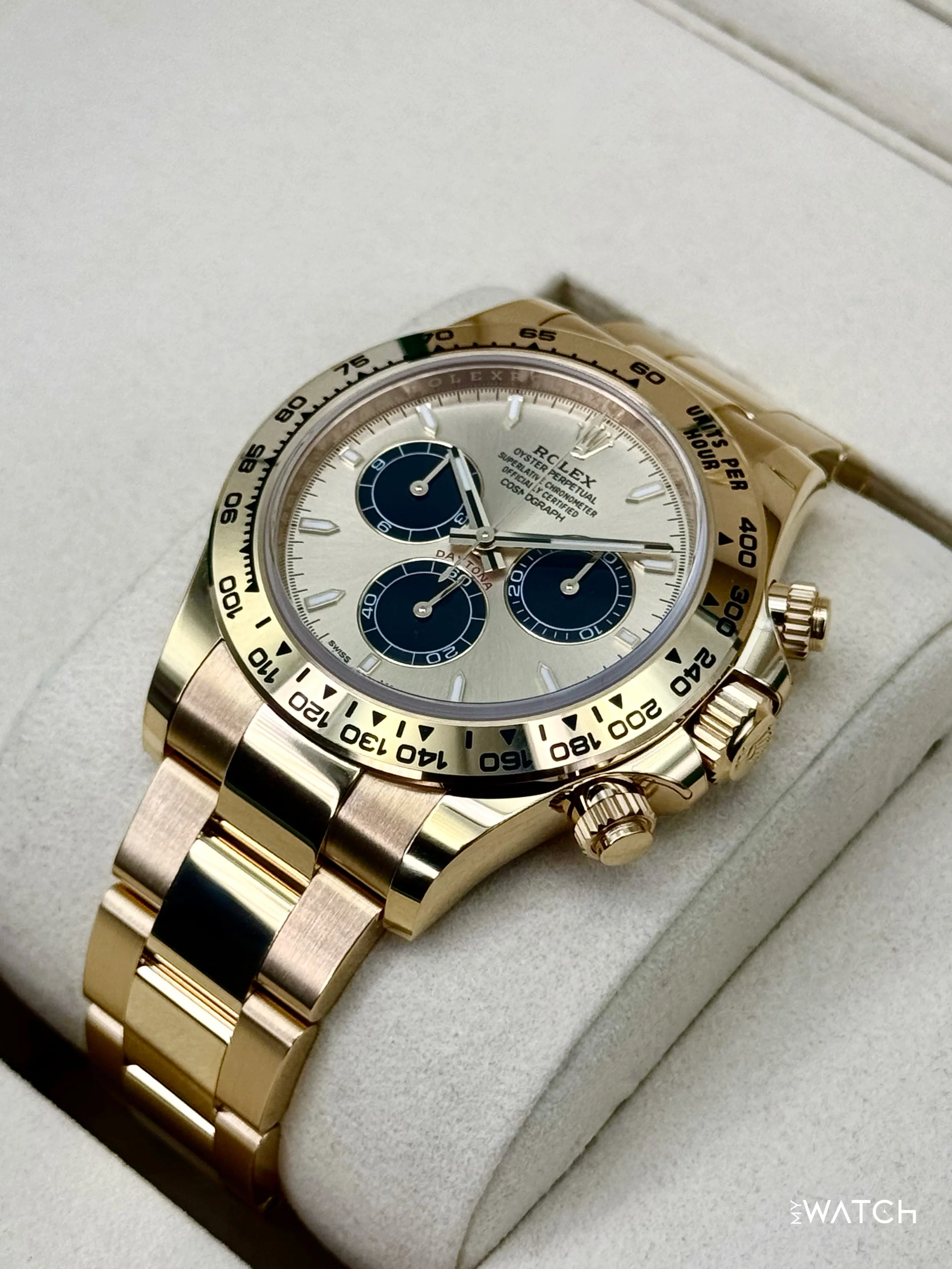 NEW 2026 Rolex Daytona 40mm 126508 18K Yellow Gold Champagne "Pikachu" Dial - Image 5