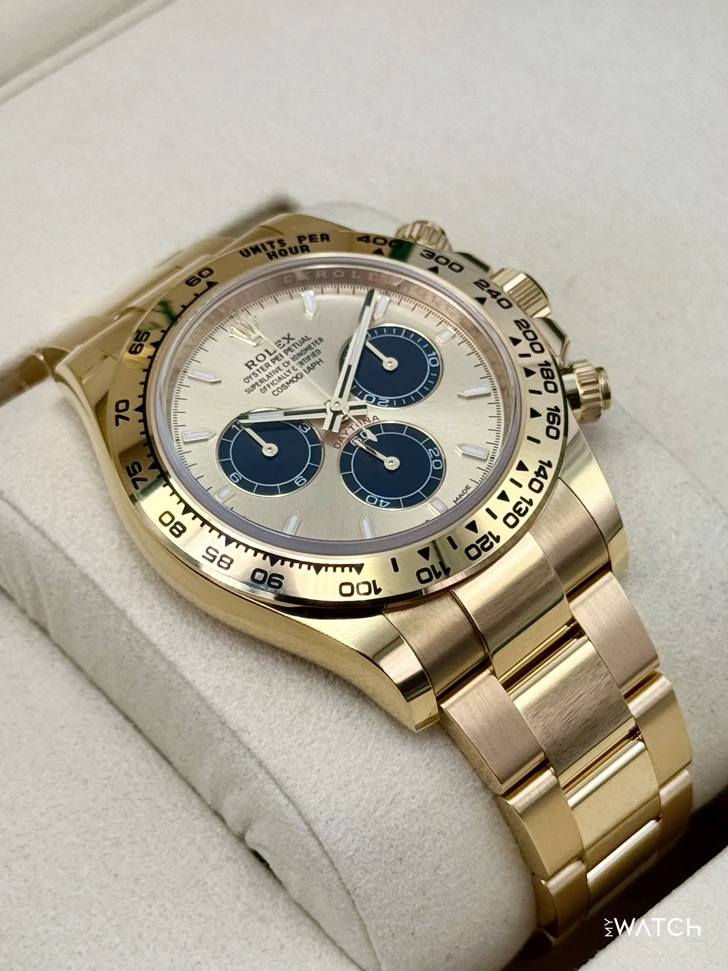 NEW 2026 Rolex Daytona 40mm 126508 18K Yellow Gold Champagne "Pikachu" Dial - Image 6