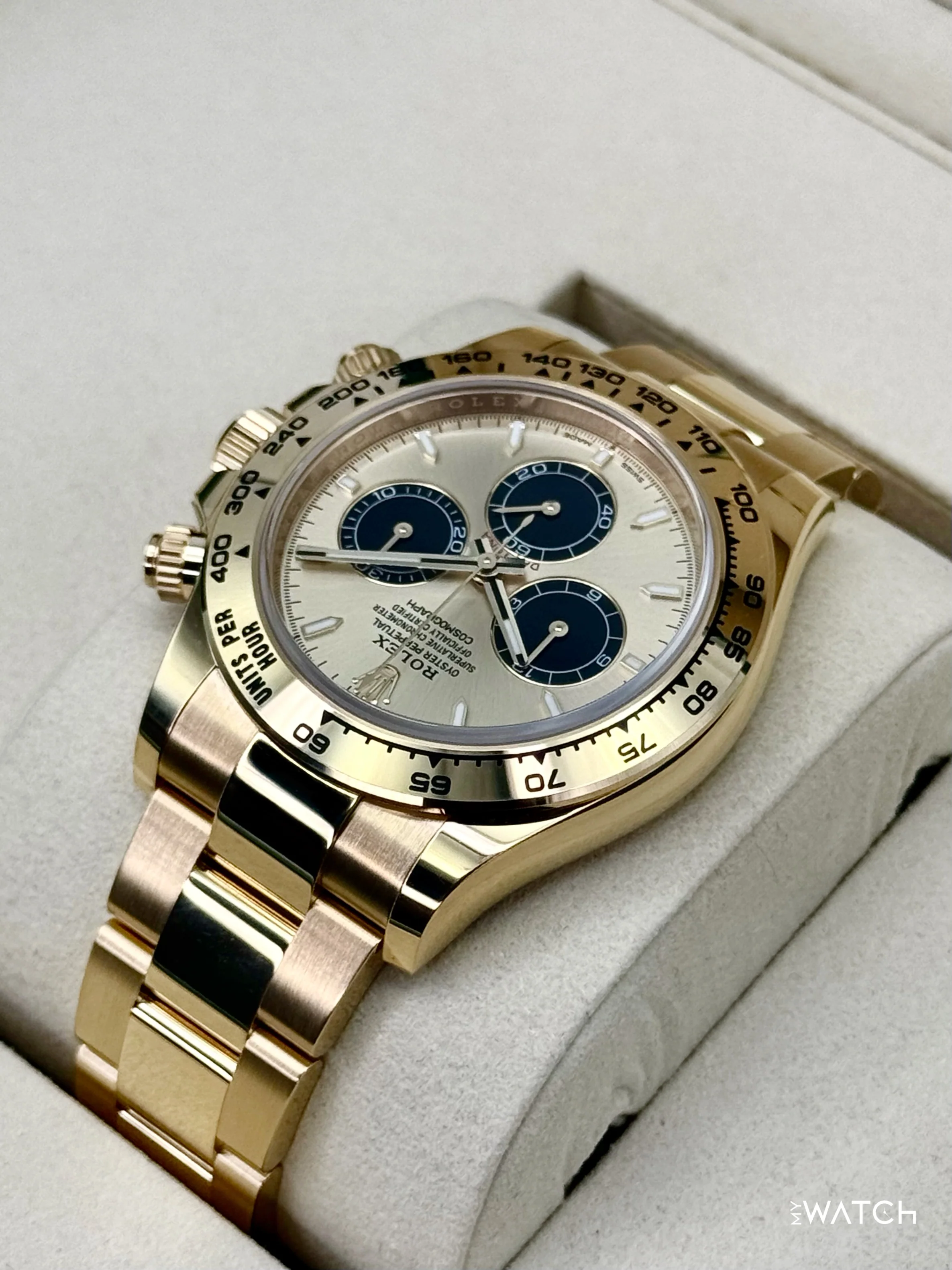 NEW 2026 Rolex Daytona 40mm 126508 18K Yellow Gold Champagne "Pikachu" Dial - Image 7