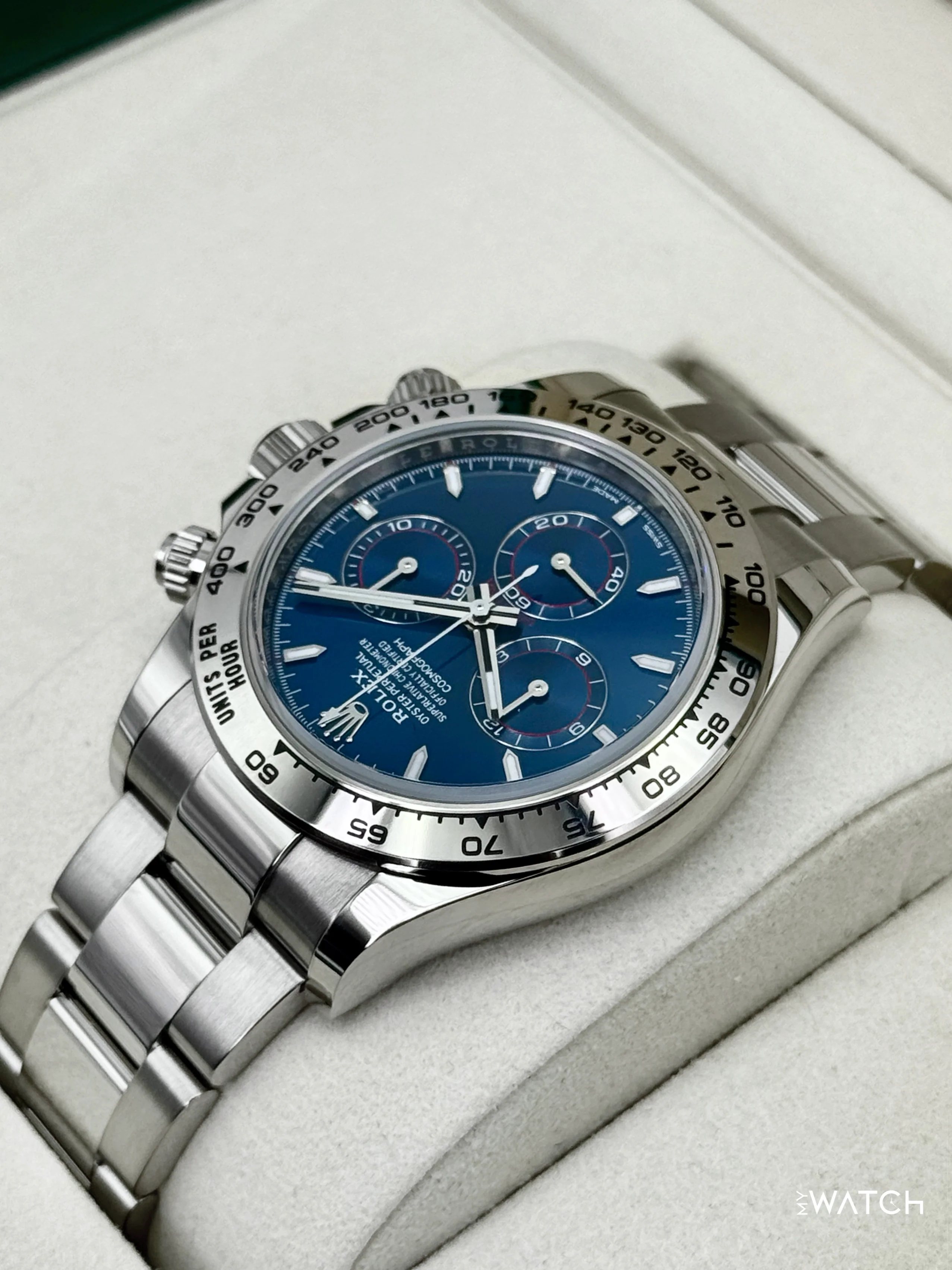 NEW 2026 Rolex Daytona 40mm 126509 White Gold Blue Dial - Image 7