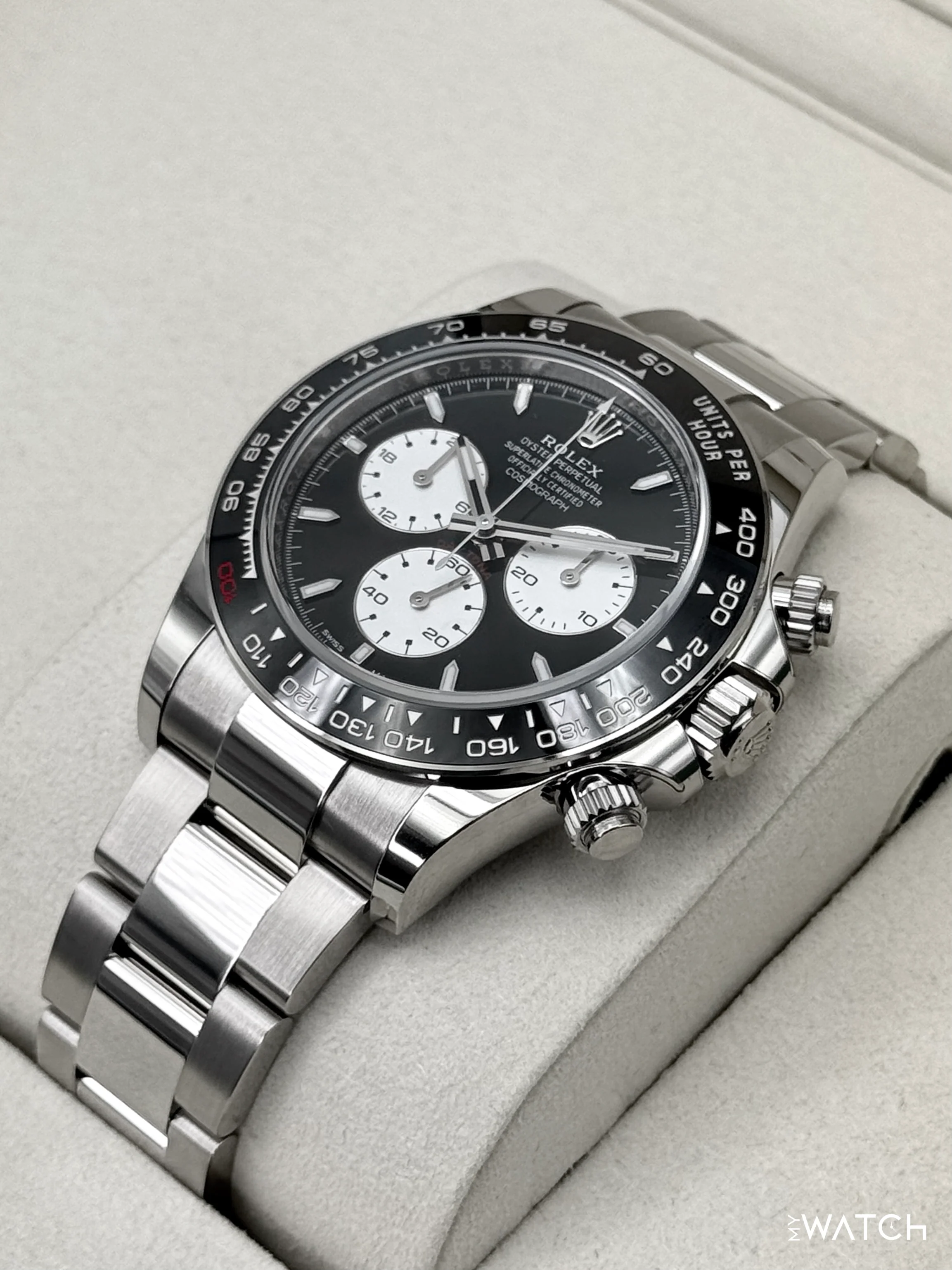NEW Rolex Daytona "Le Mans" 40mm 126529LN White Gold Black Dial - Image 5