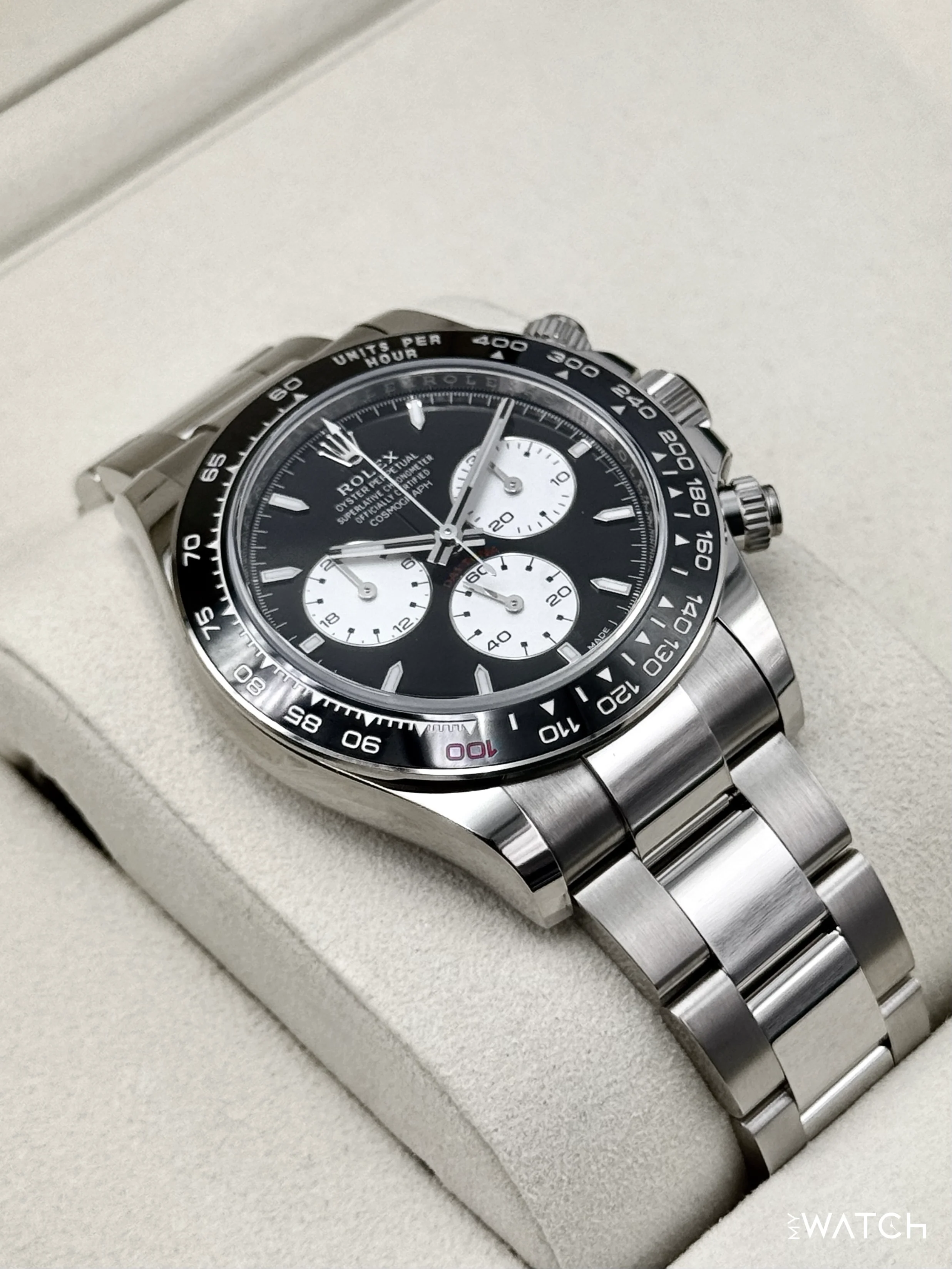NEW Rolex Daytona "Le Mans" 40mm 126529LN White Gold Black Dial - Image 6