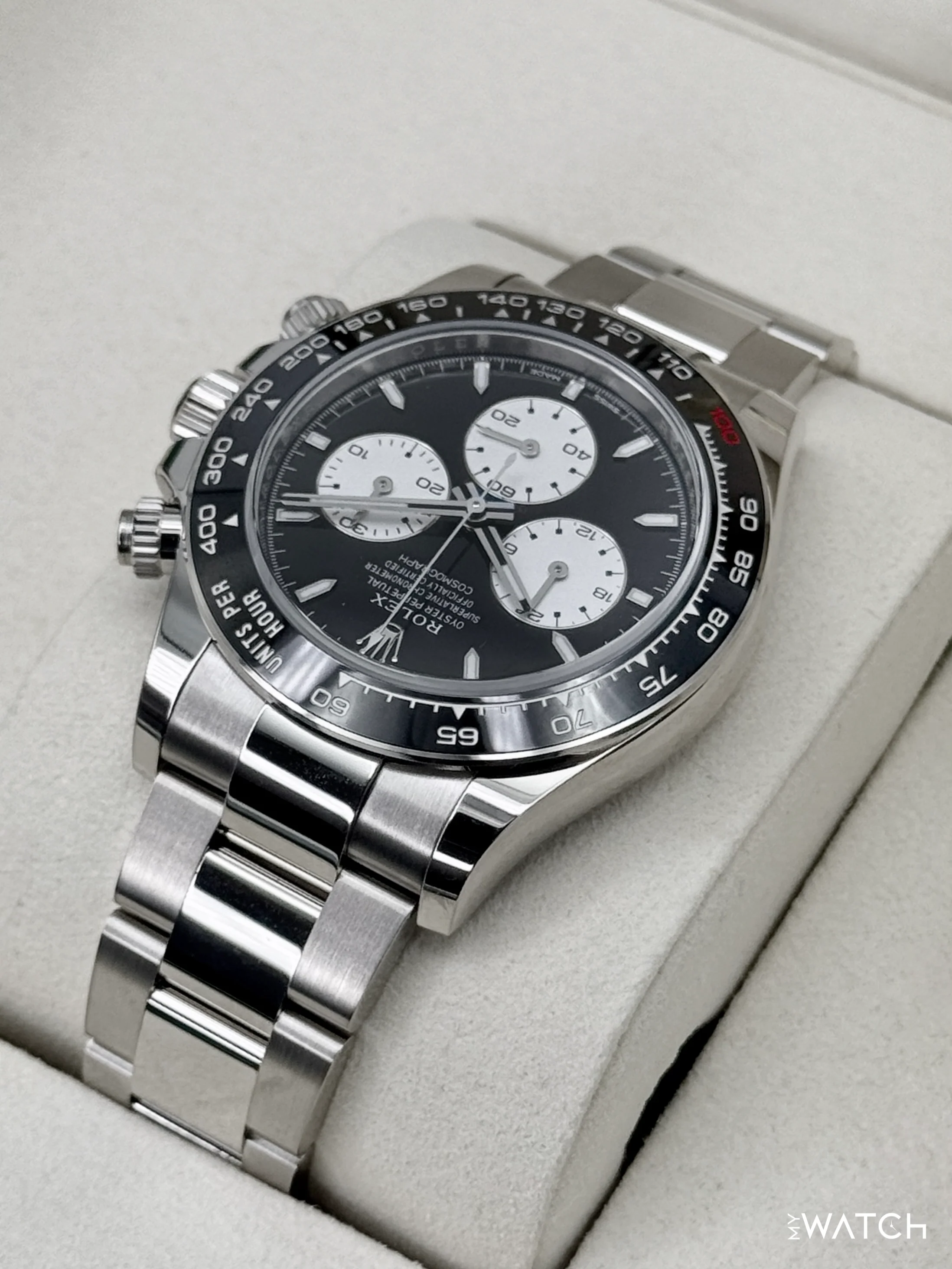 NEW Rolex Daytona "Le Mans" 40mm 126529LN White Gold Black Dial - Image 7