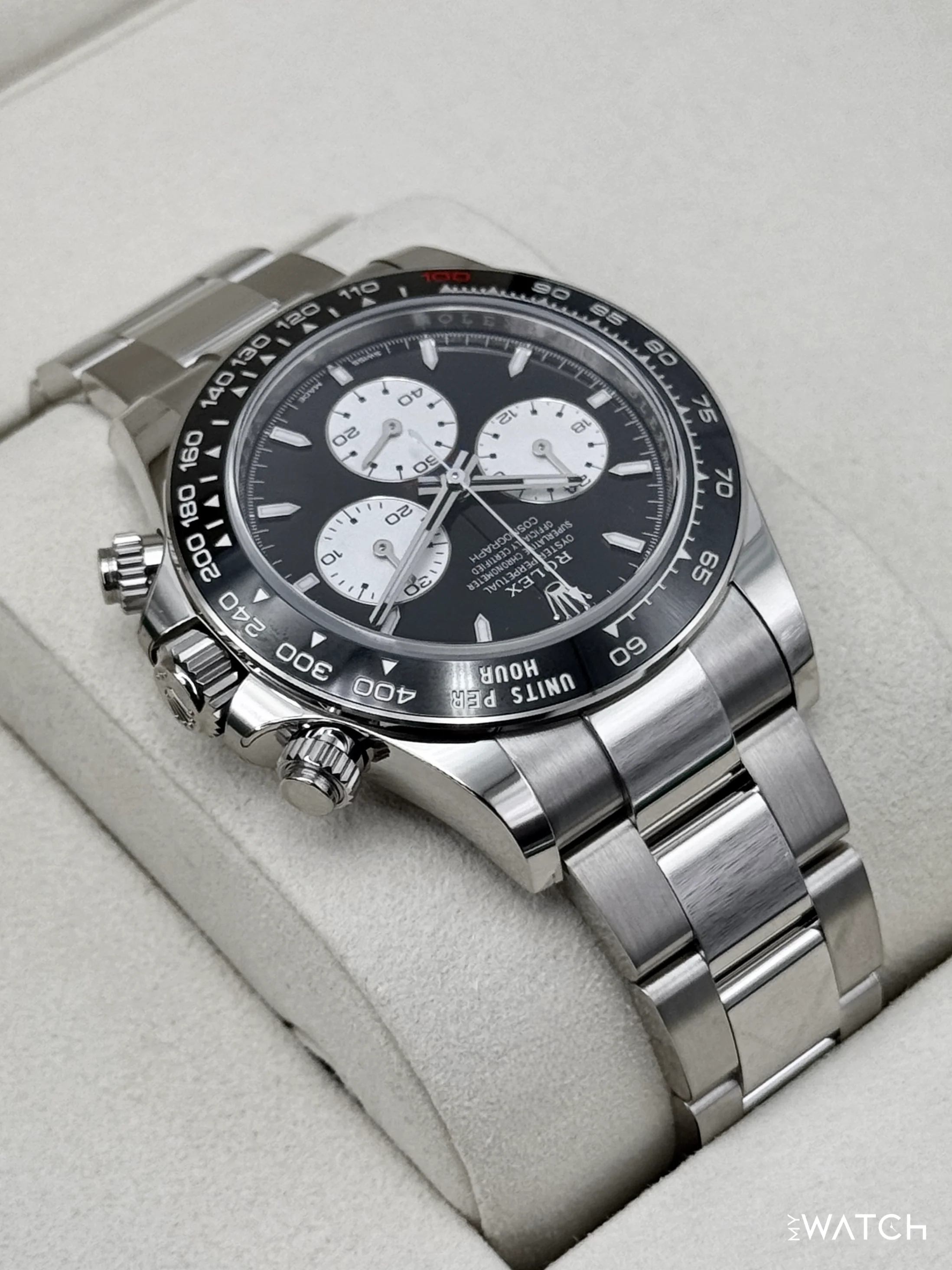 NEW Rolex Daytona "Le Mans" 40mm 126529LN White Gold Black Dial - Image 8