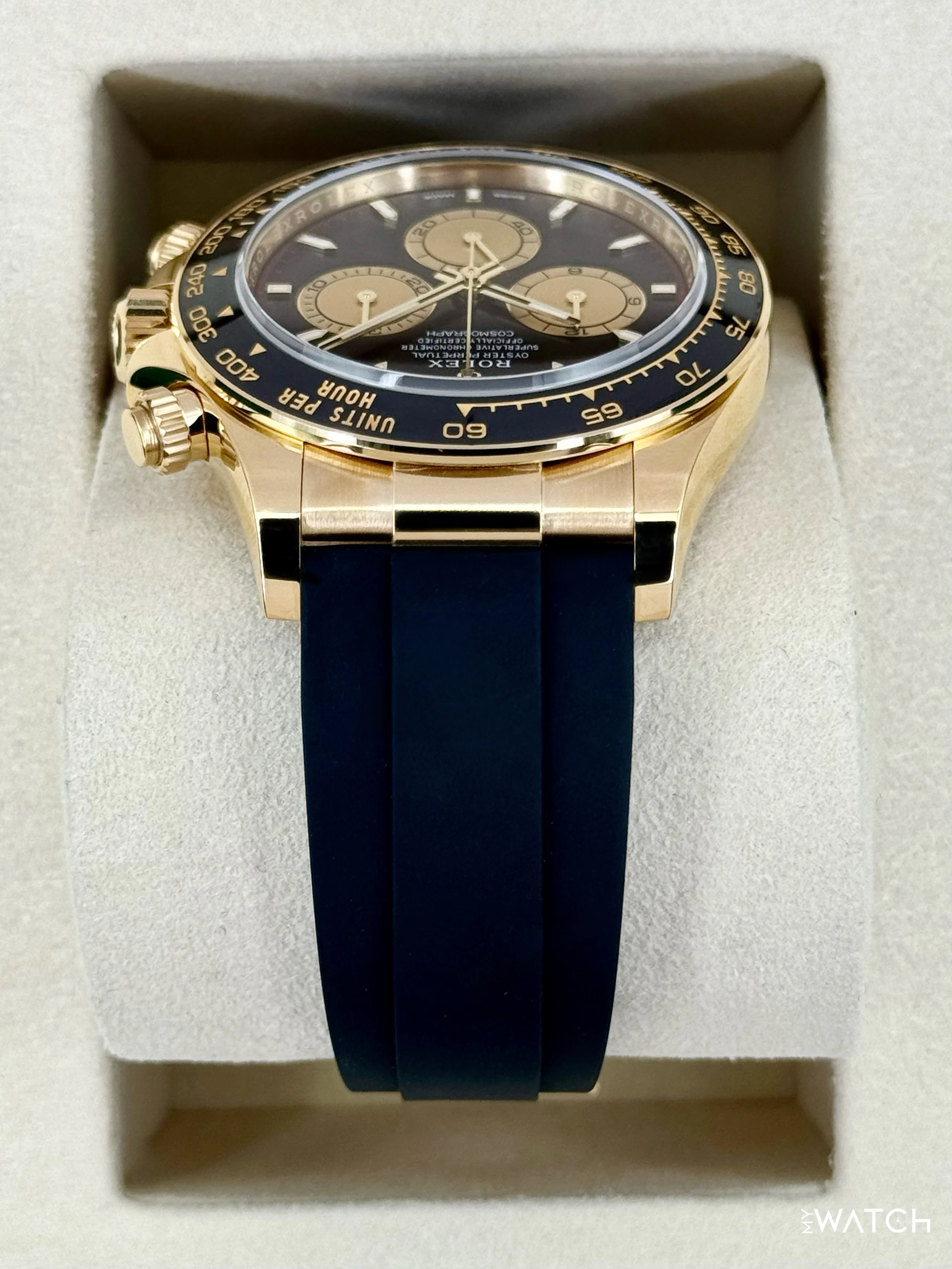 NEW 2026 Rolex Daytona "Paul Newman" 40mm 126518LN Yellow Gold Black Dial - Image 4