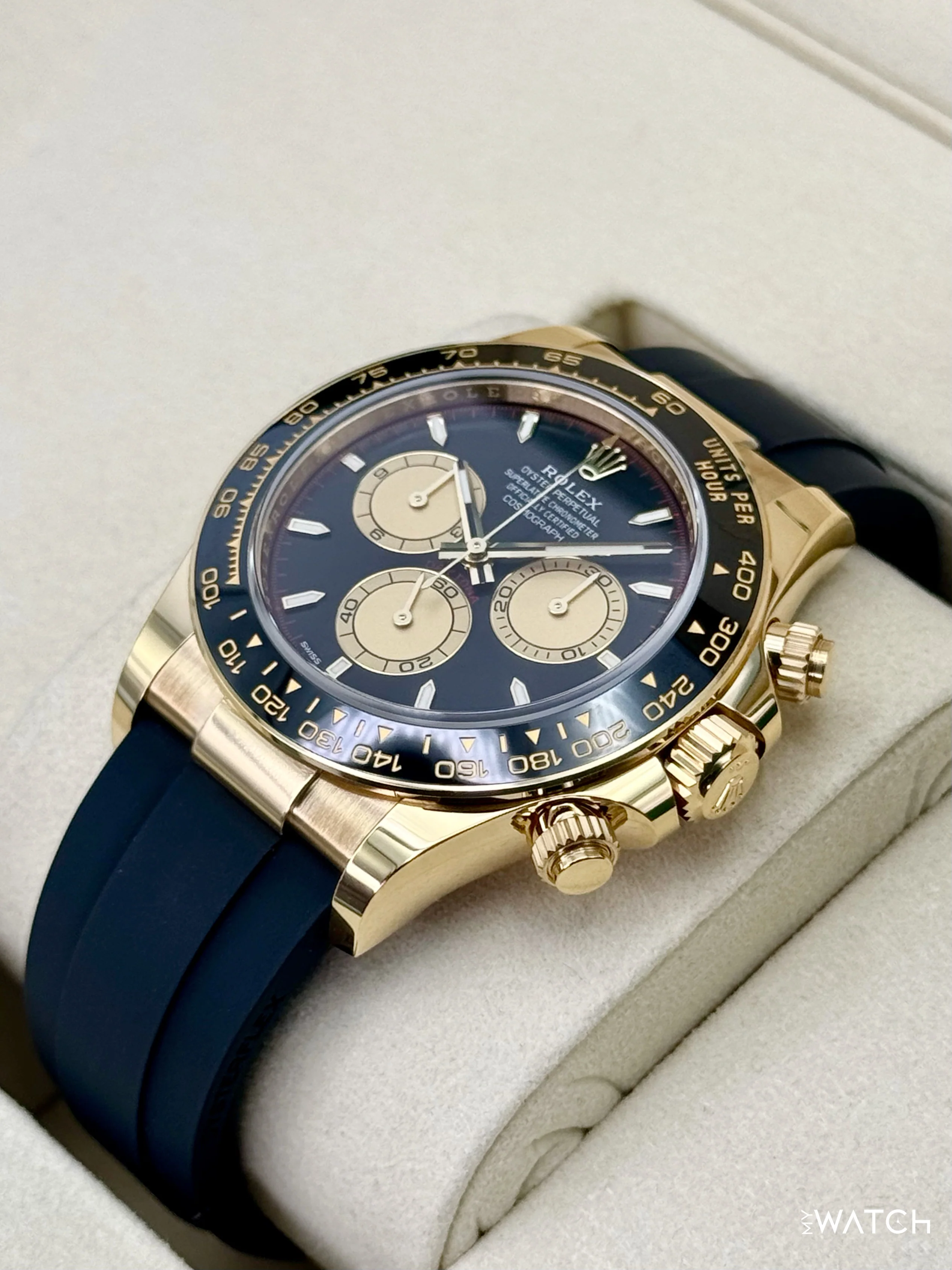 NEW 2026 Rolex Daytona "Paul Newman" 40mm 126518LN Yellow Gold Black Dial - Image 5