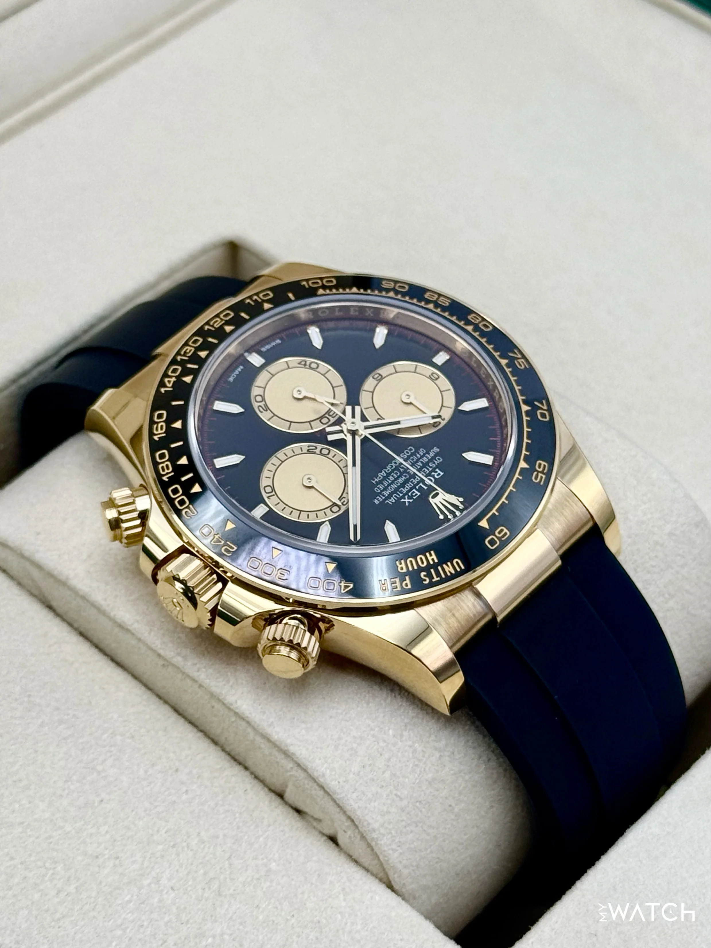 NEW 2026 Rolex Daytona "Paul Newman" 40mm 126518LN Yellow Gold Black Dial - Image 8