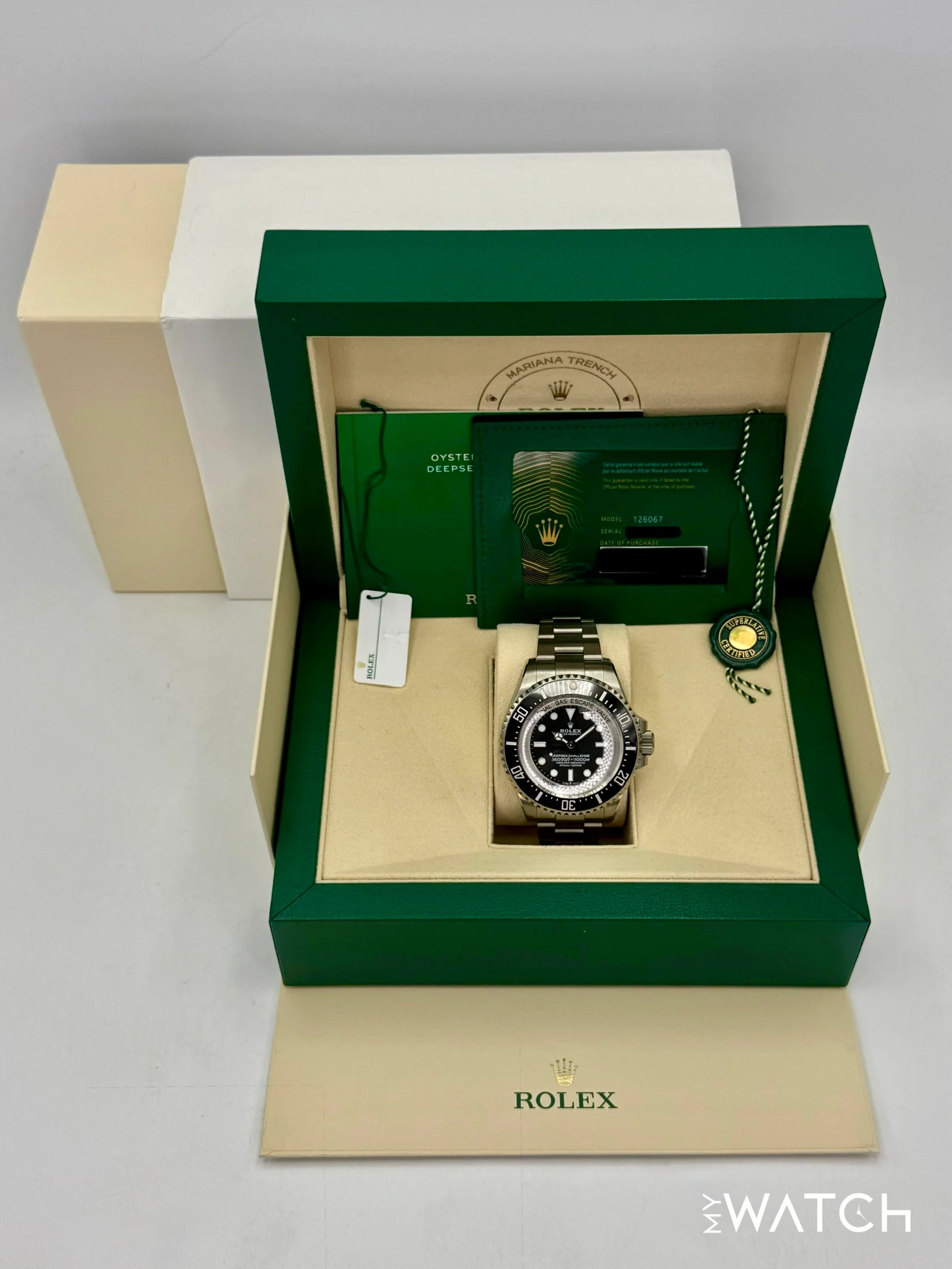 NEW 2026 Rolex Deepsea Challenge 50mm 126067 Titanium Black Dial - Image 9