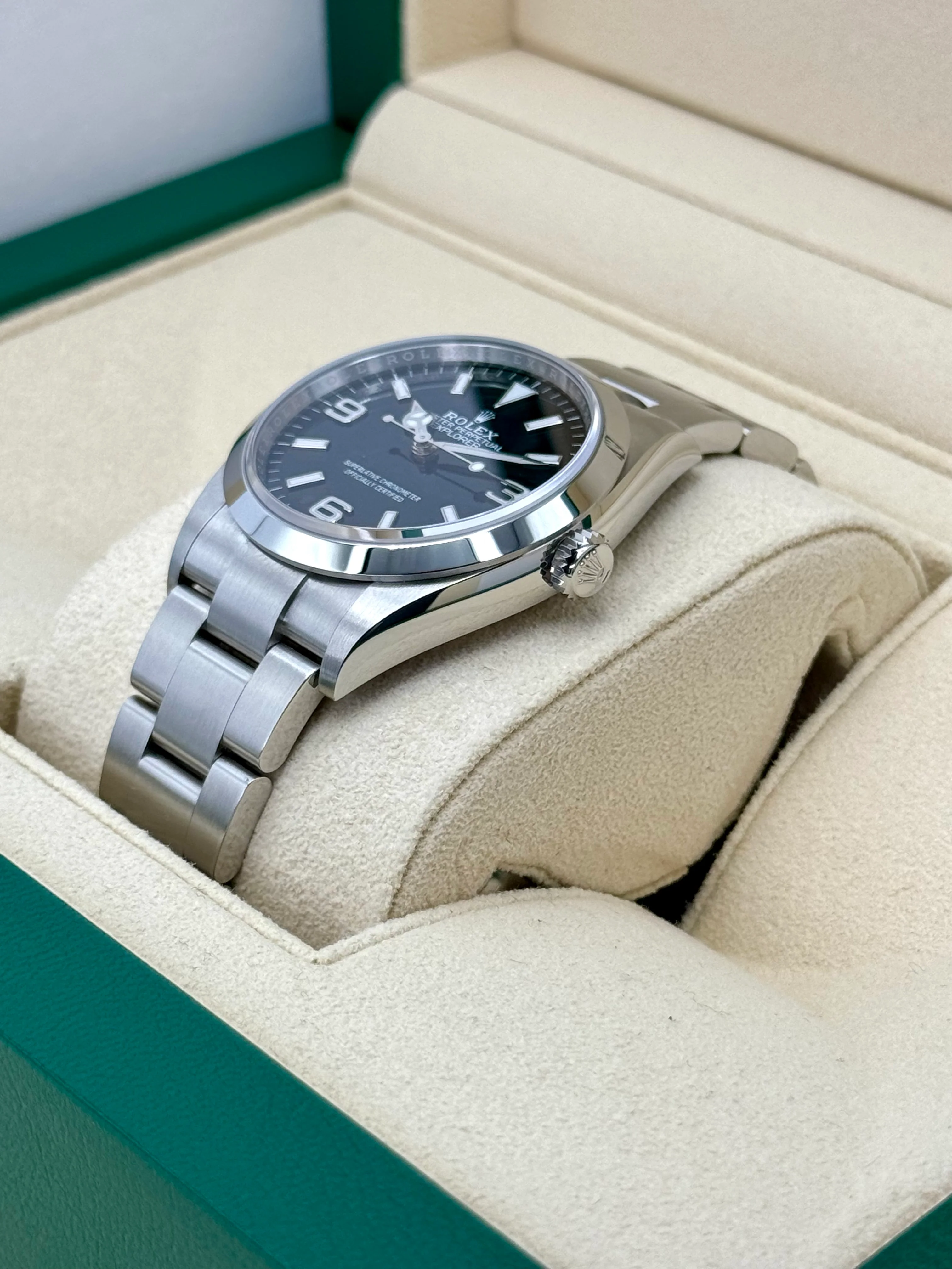 NEW 2026 Rolex Explorer 36mm 124270 Stainless Steel Black Dial - Image 5