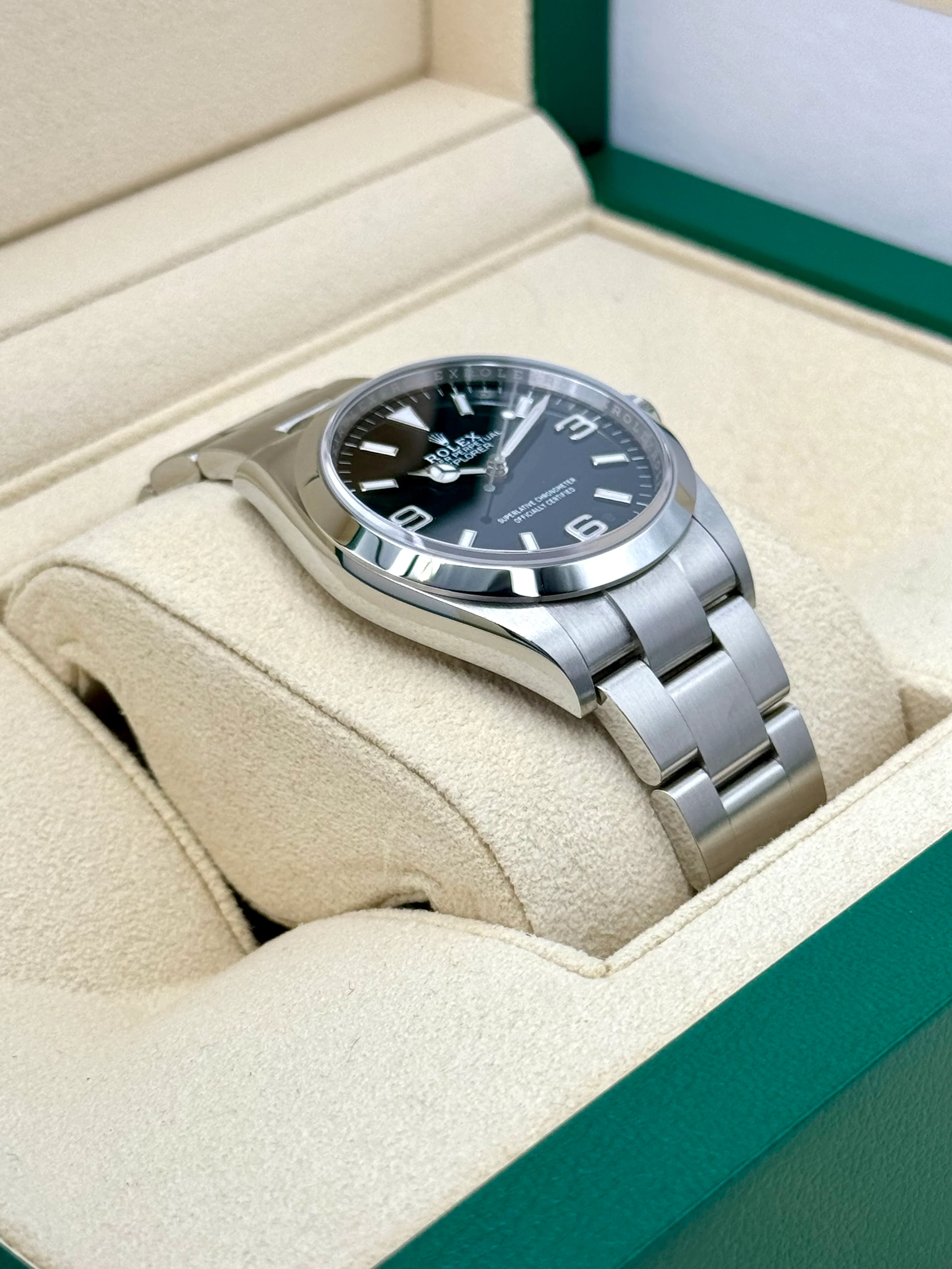 NEW 2026 Rolex Explorer 36mm 124270 Stainless Steel Black Dial - Image 6