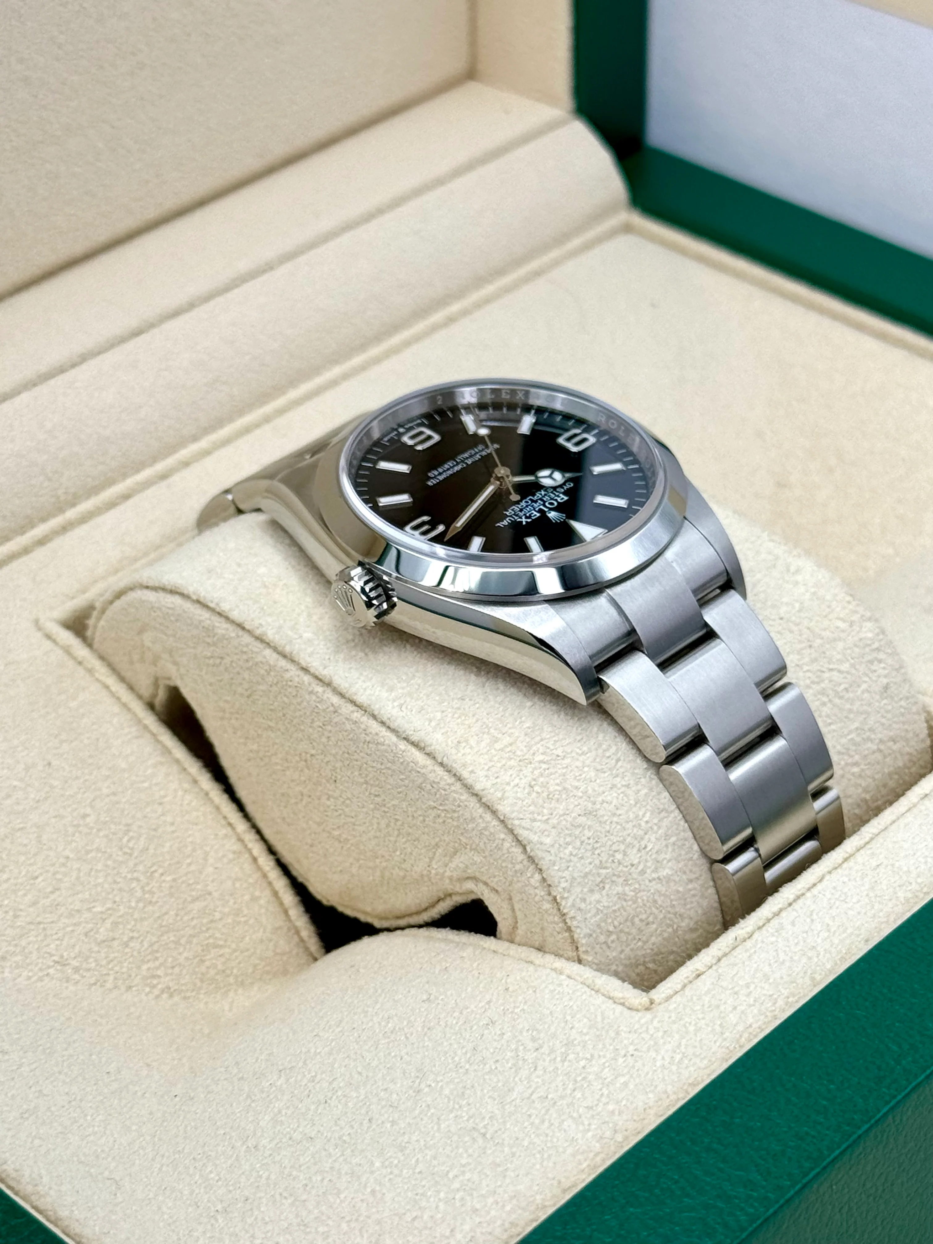 NEW 2026 Rolex Explorer 36mm 124270 Stainless Steel Black Dial - Image 8