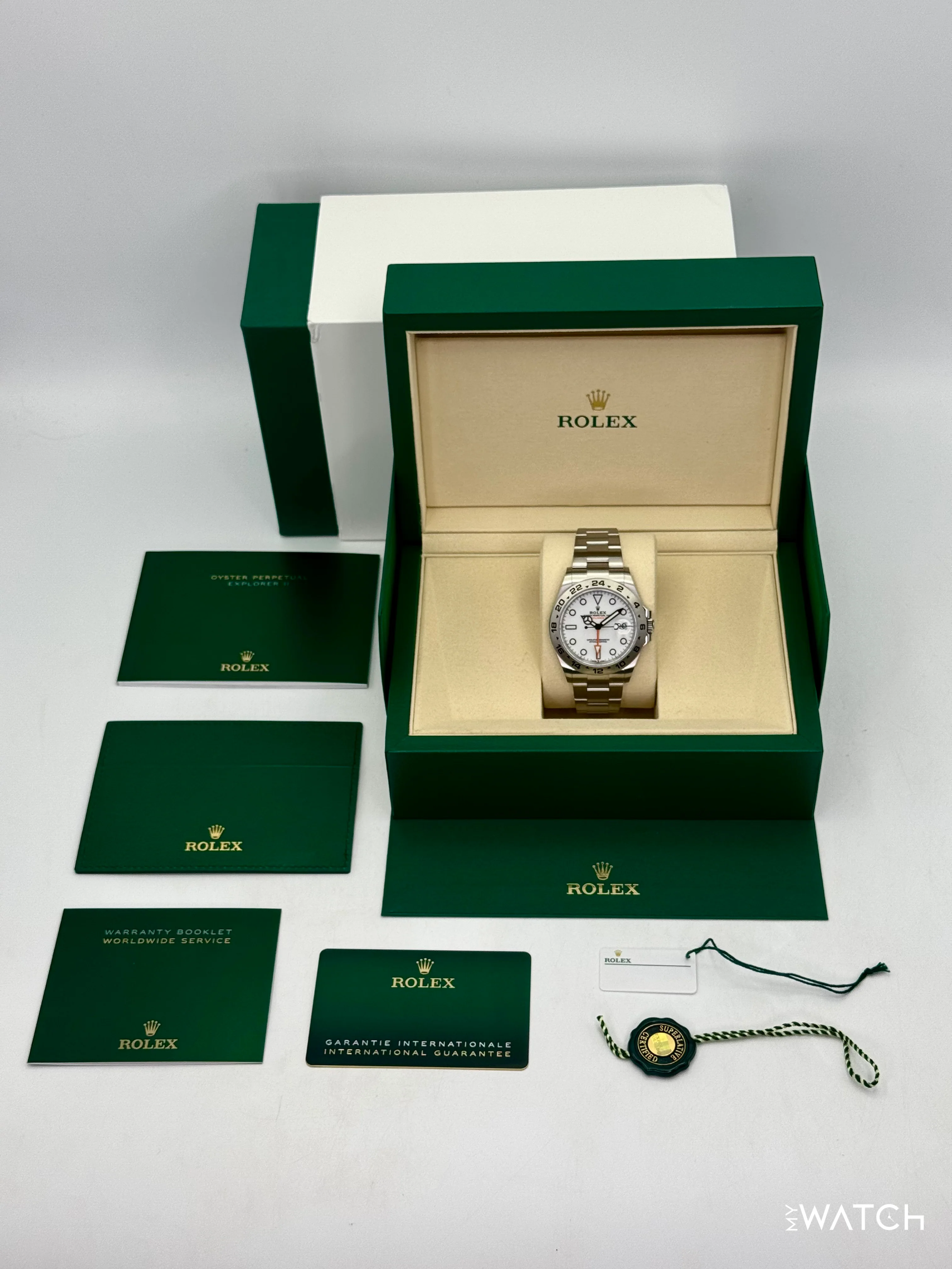 NEW 2026 Rolex Explorer II 42mm 226570 Polar White Dial - Image 10