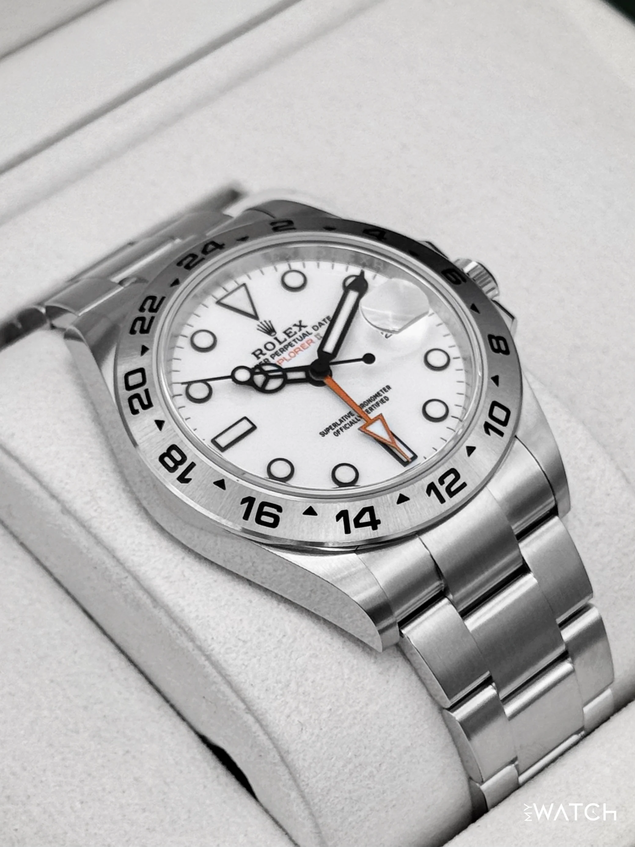 NEW 2026 Rolex Explorer II 42mm 226570 Polar White Dial - Image 6