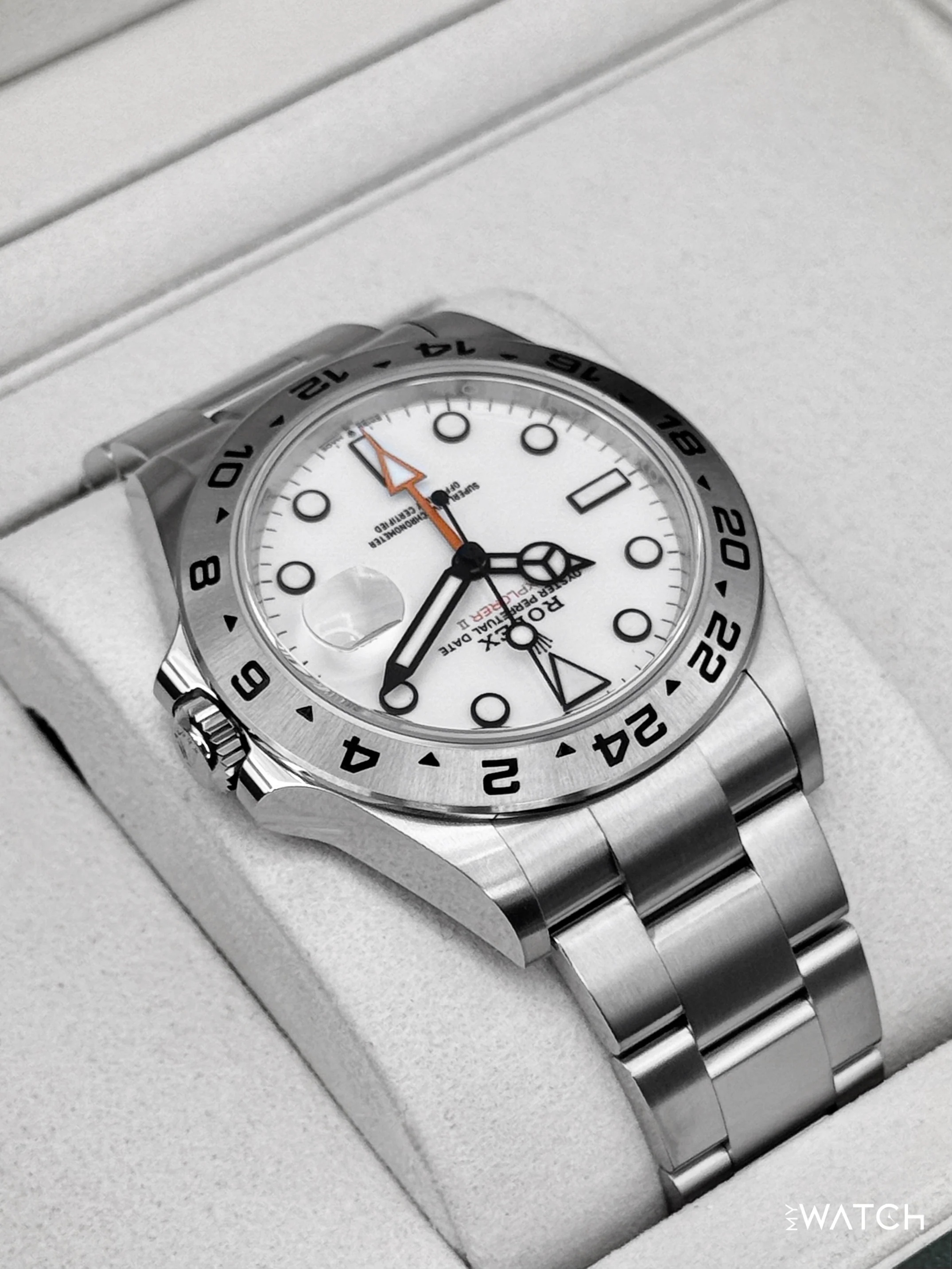 NEW 2026 Rolex Explorer II 42mm 226570 Polar White Dial - Image 8