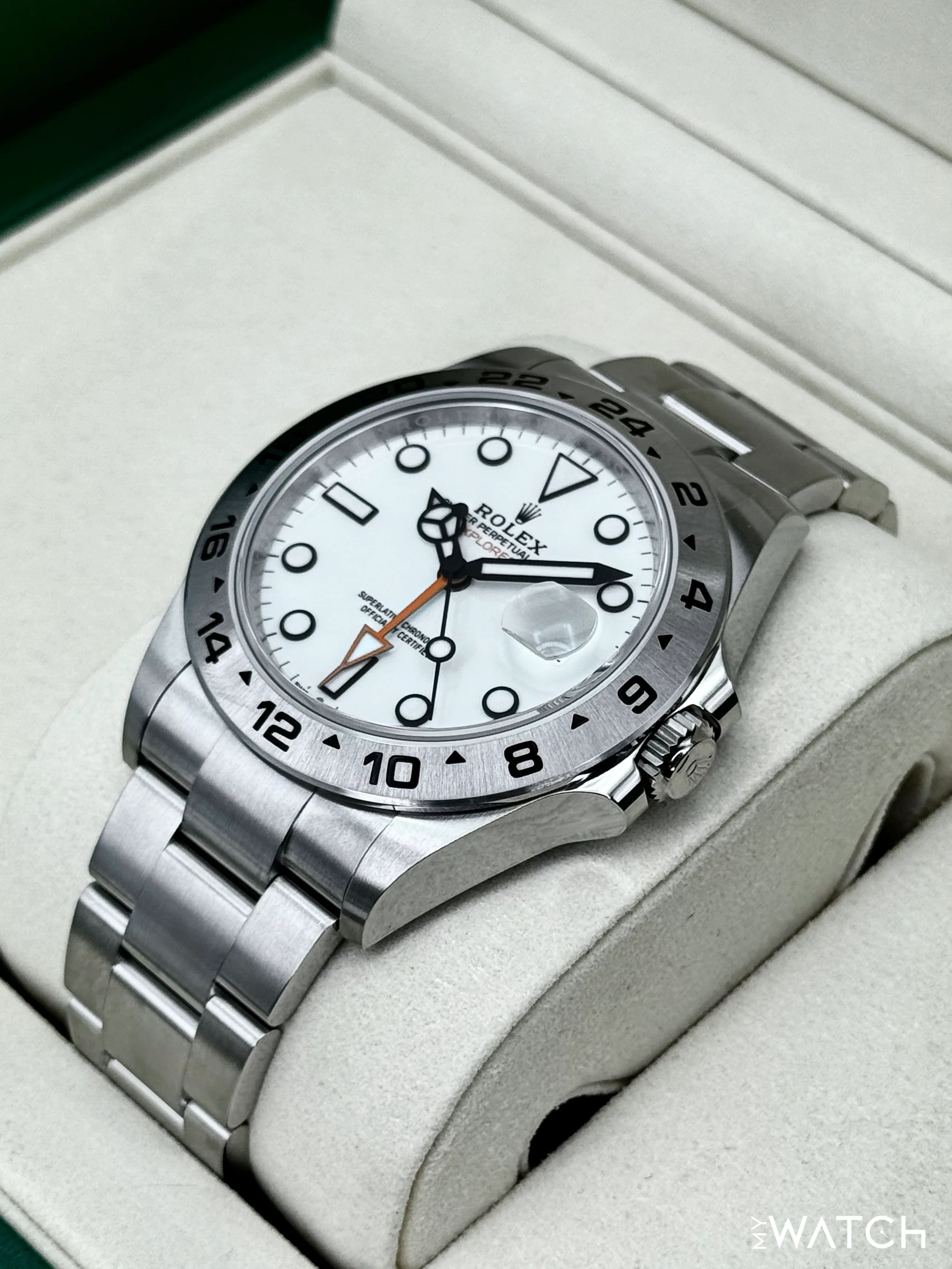 NEW 2026 Rolex Explorer II 42mm 226570 Polar White Dial (STICKERED) - Image 5