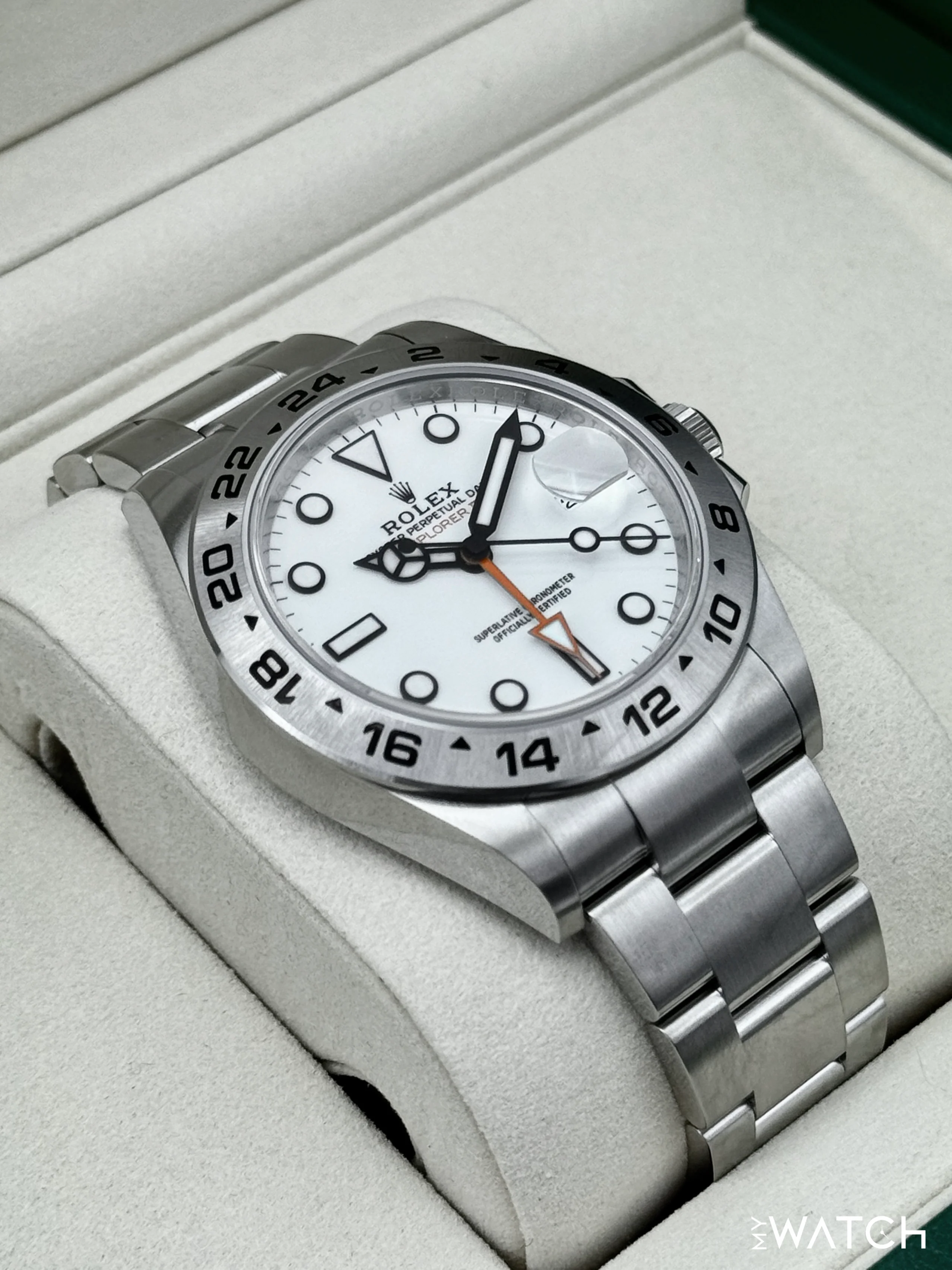 NEW 2026 Rolex Explorer II 42mm 226570 Polar White Dial (STICKERED) - Image 6