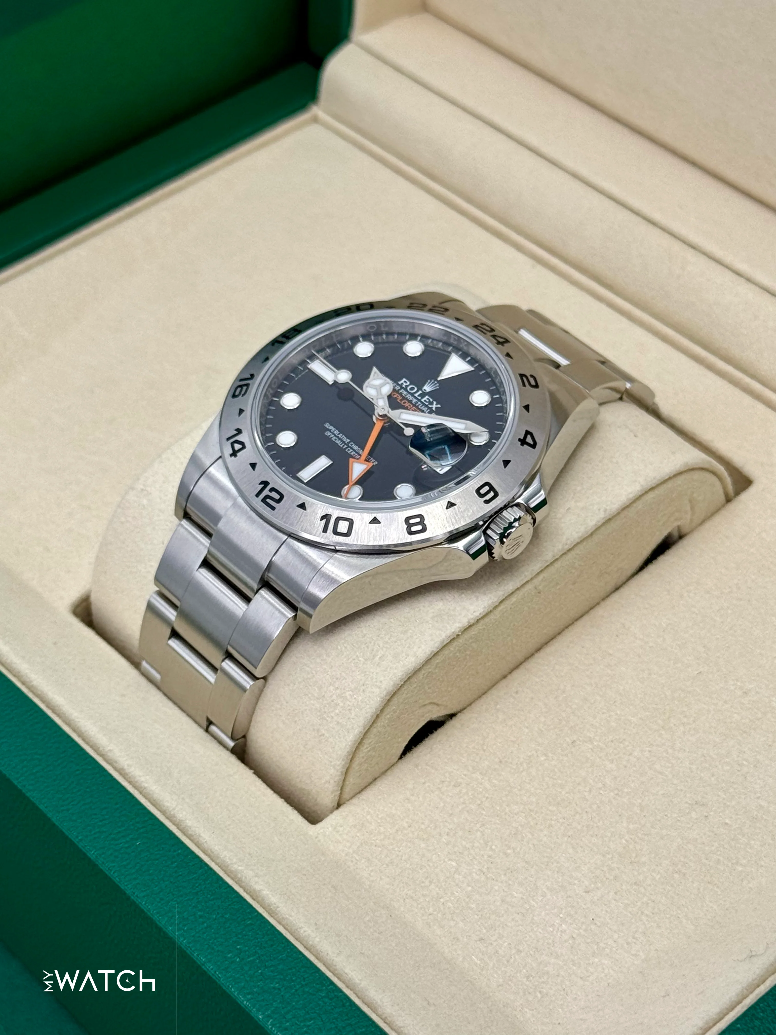 NEW 2026 Rolex Explorer II 42mm 226570 Stainless Steel Black Dial - Image 5