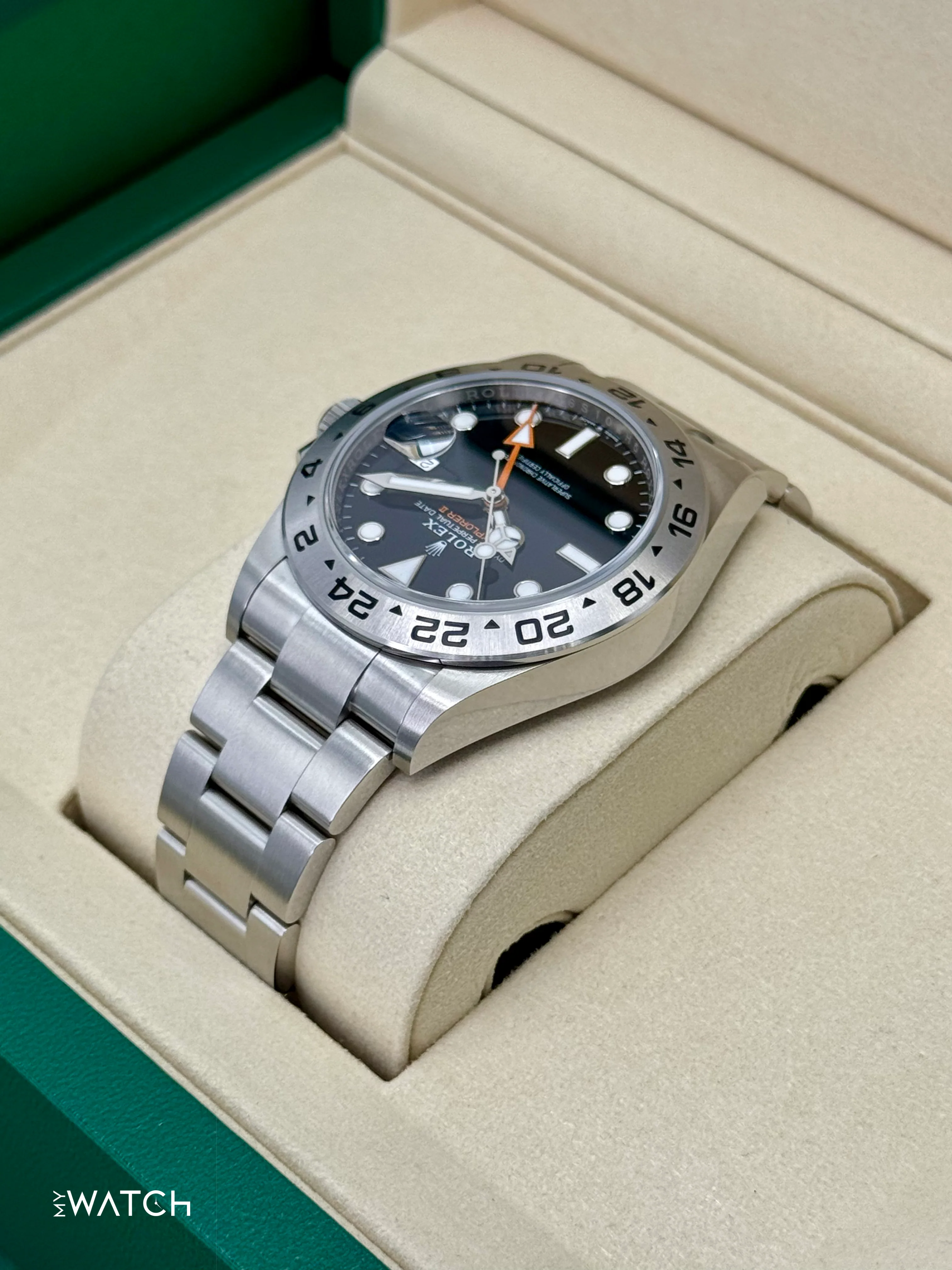 NEW 2026 Rolex Explorer II 42mm 226570 Stainless Steel Black Dial - Image 7