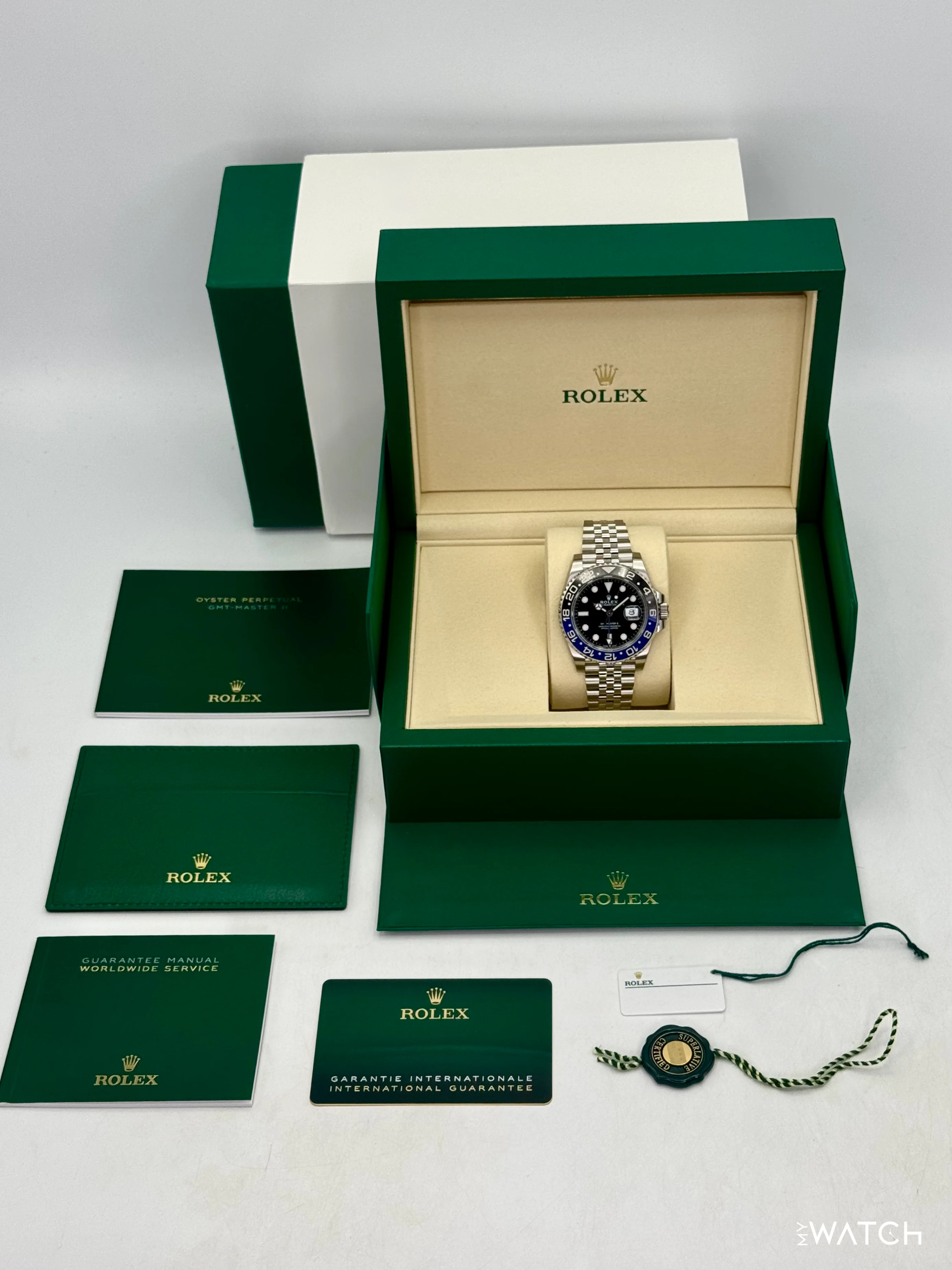 NEW 2026 Rolex GMT-Master II "Batgirl" 40mm 126710BLNR Jubilee - Image 10