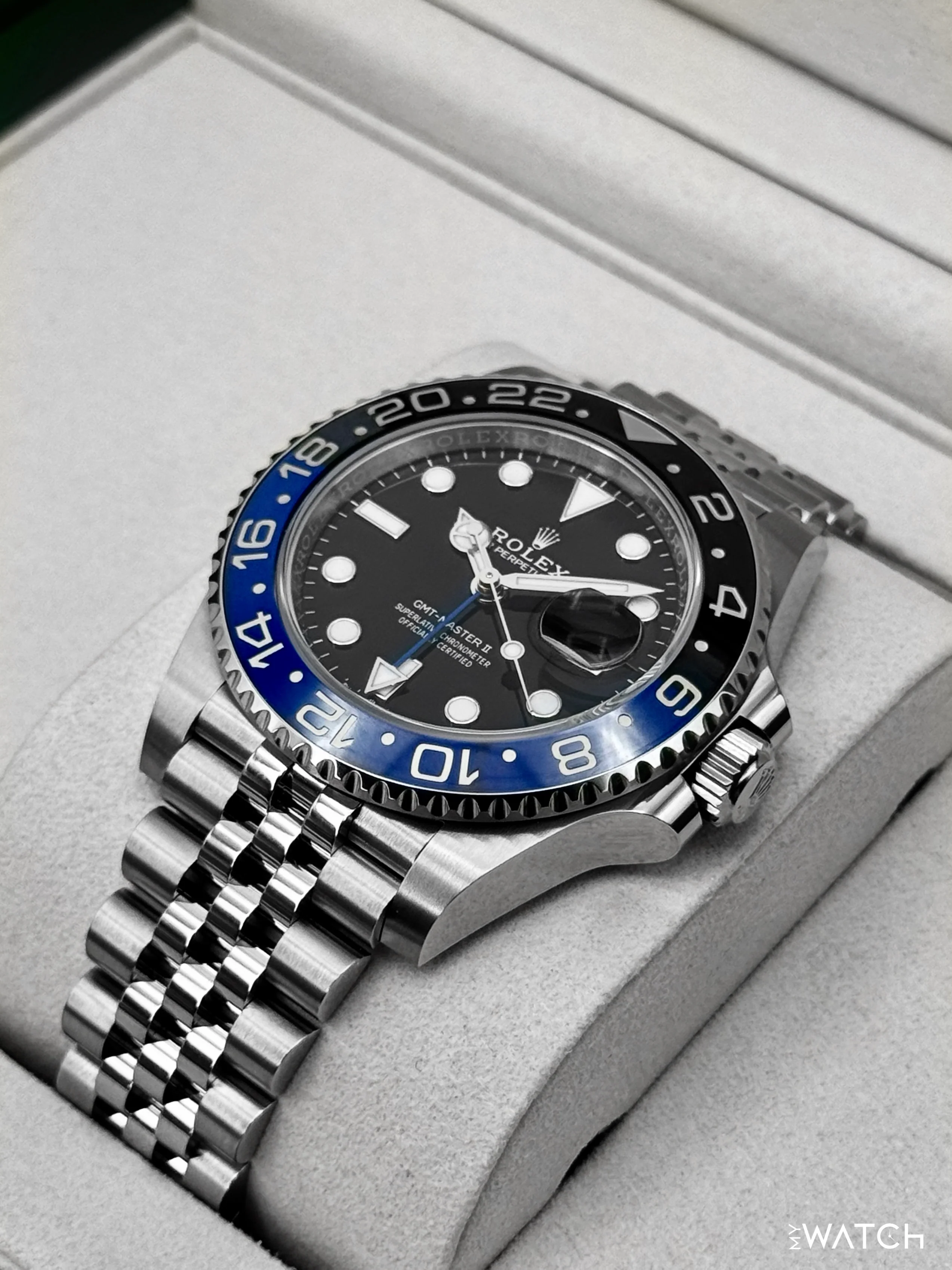 NEW 2026 Rolex GMT-Master II "Batgirl" 40mm 126710BLNR Jubilee - Image 5