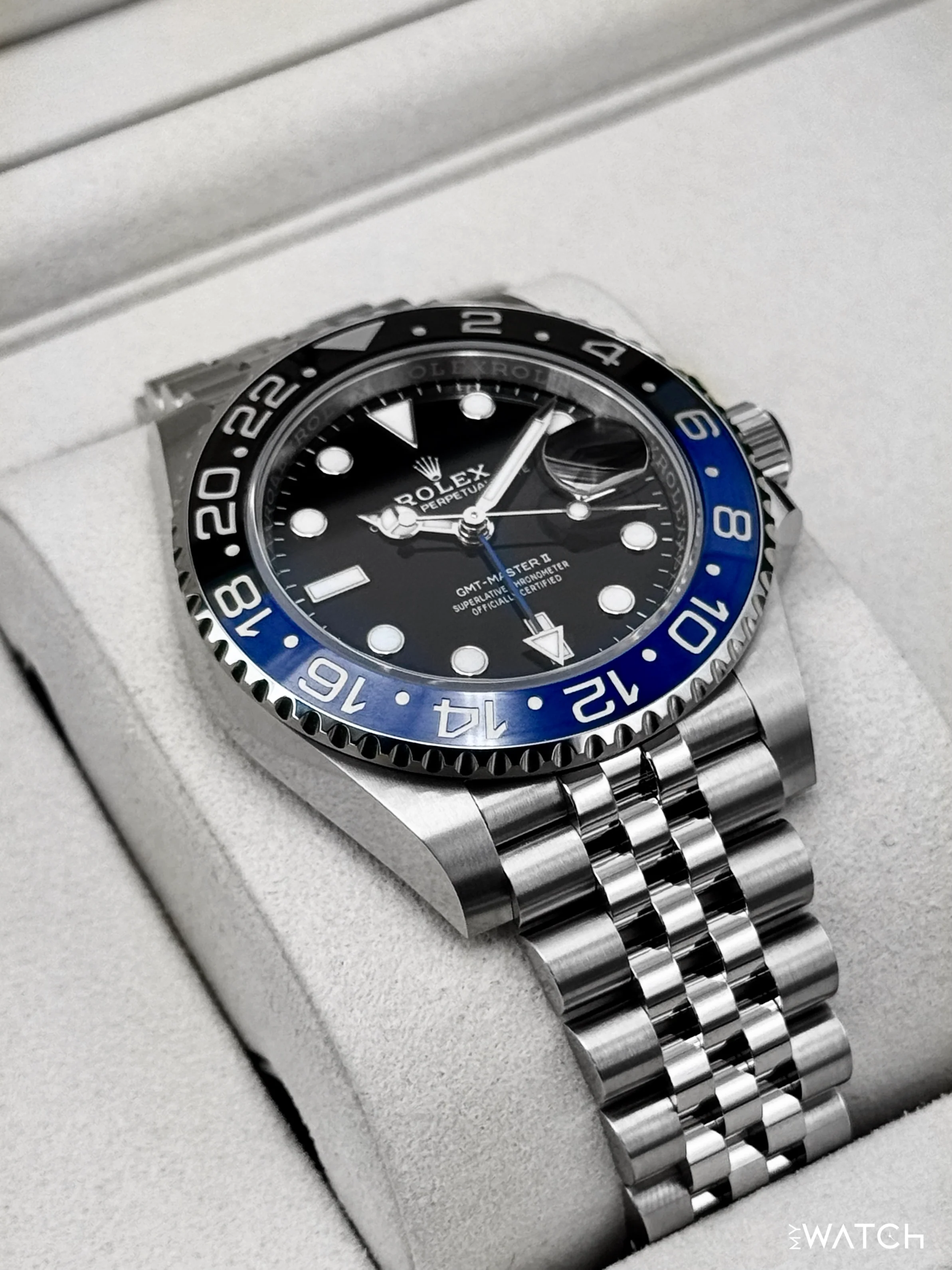 NEW 2026 Rolex GMT-Master II "Batgirl" 40mm 126710BLNR Jubilee - Image 6