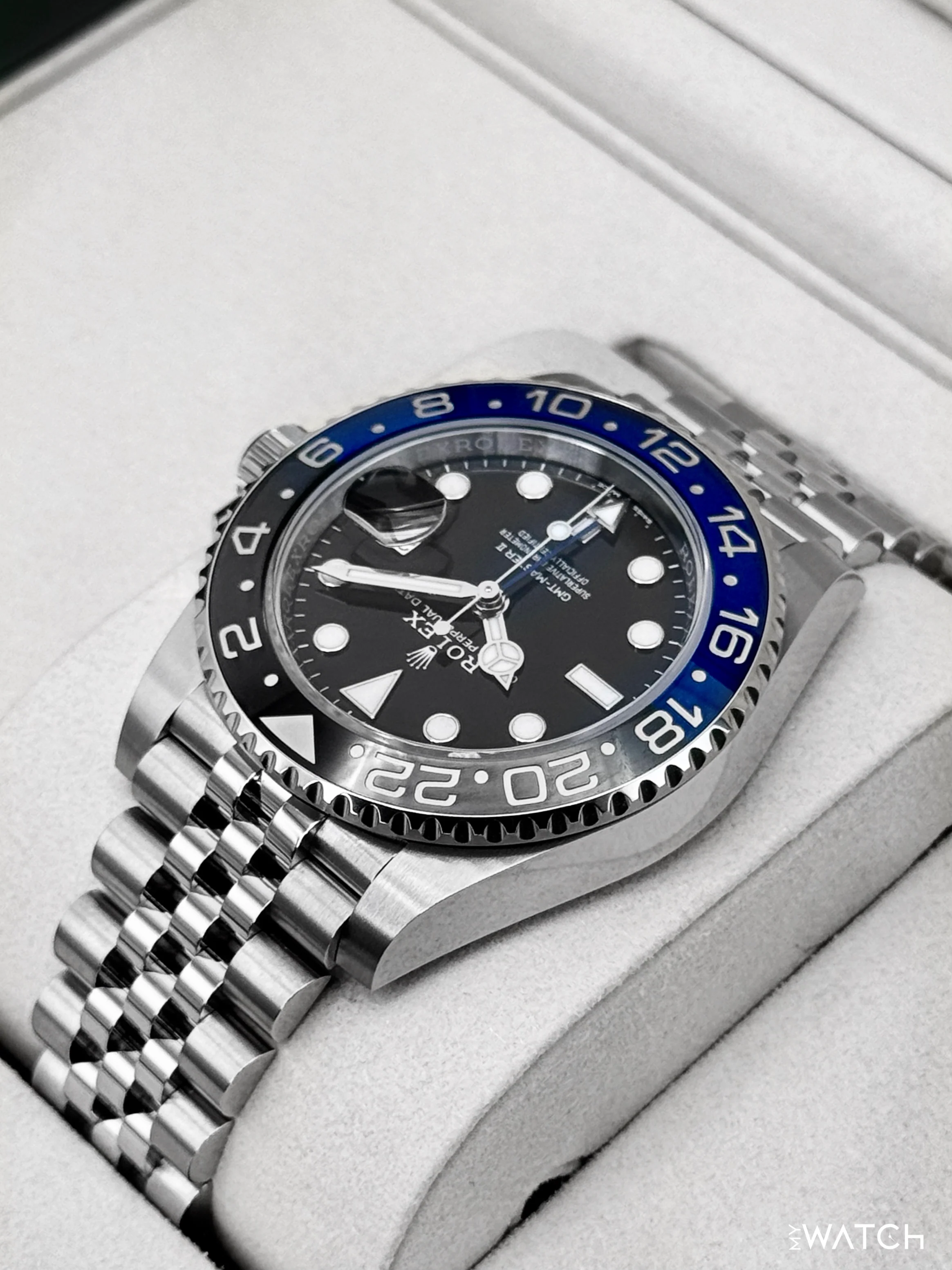 NEW 2026 Rolex GMT-Master II "Batgirl" 40mm 126710BLNR Jubilee - Image 7
