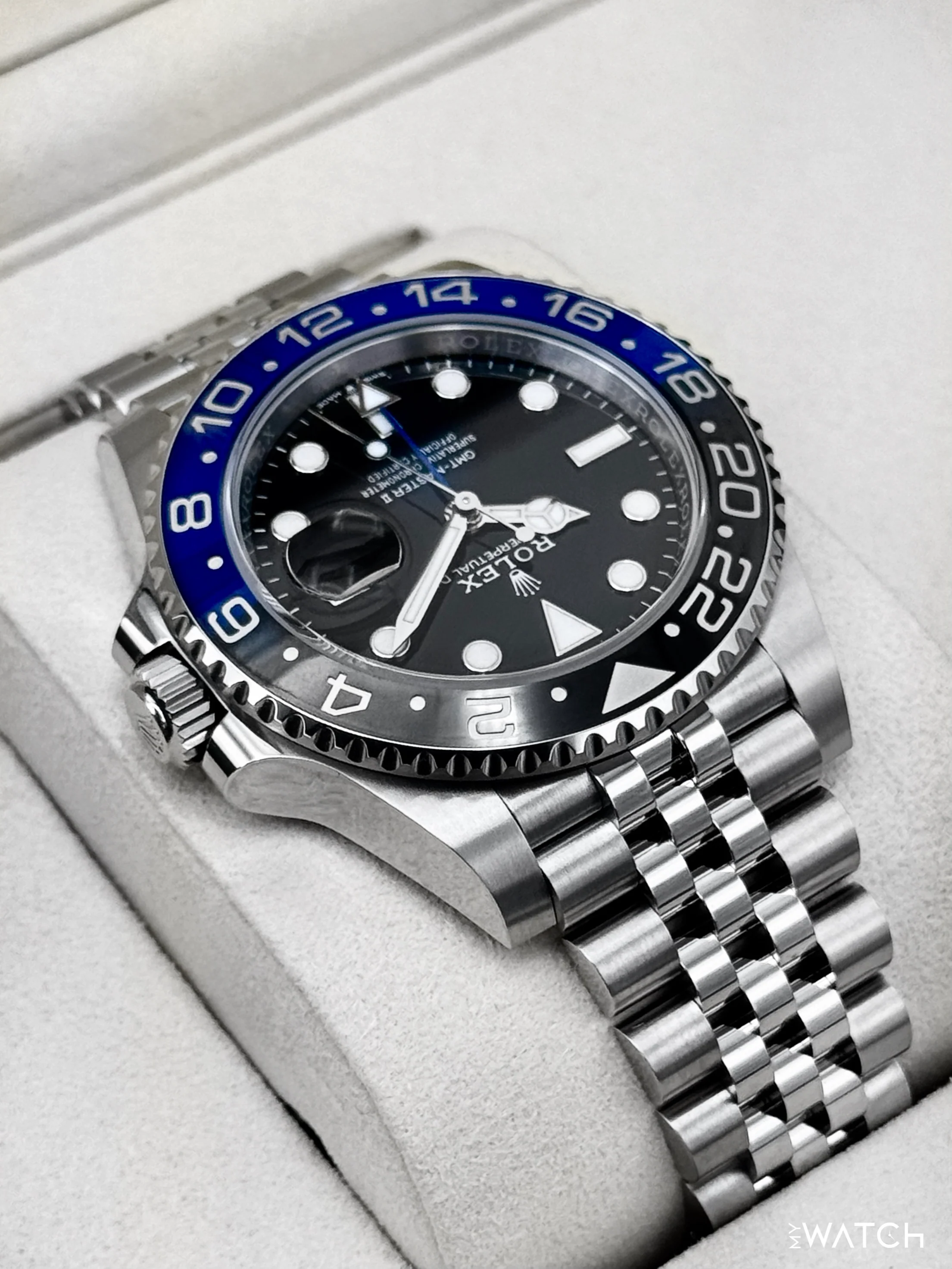 NEW 2026 Rolex GMT-Master II "Batgirl" 40mm 126710BLNR Jubilee - Image 8