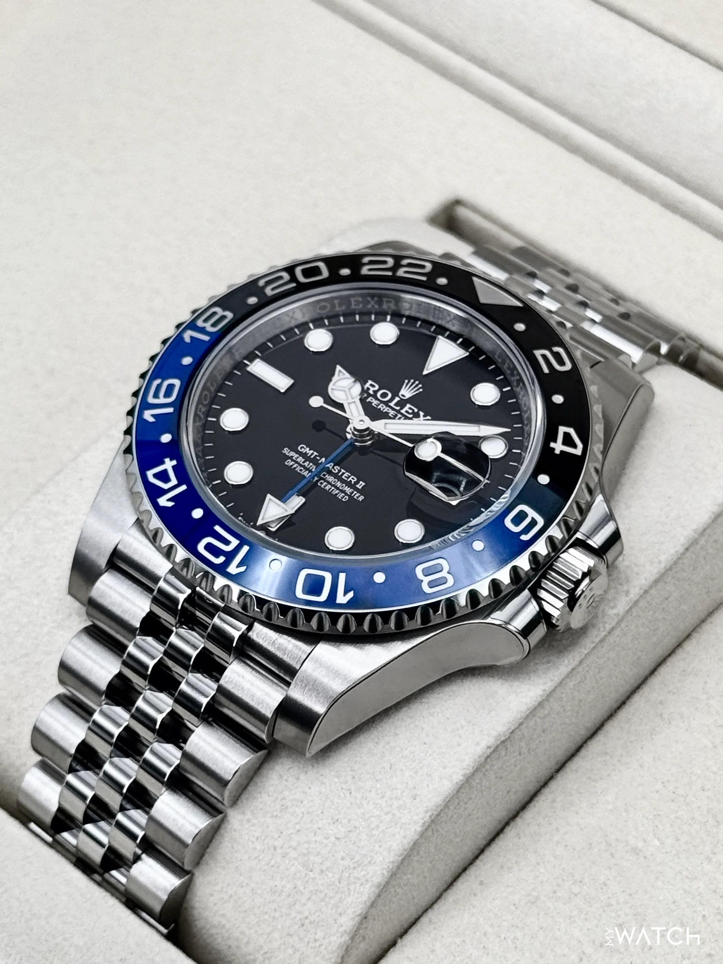 NEW 2026 Rolex GMT-Master II "Batgirl" 40mm 126710BLNR Jubilee - Image 5