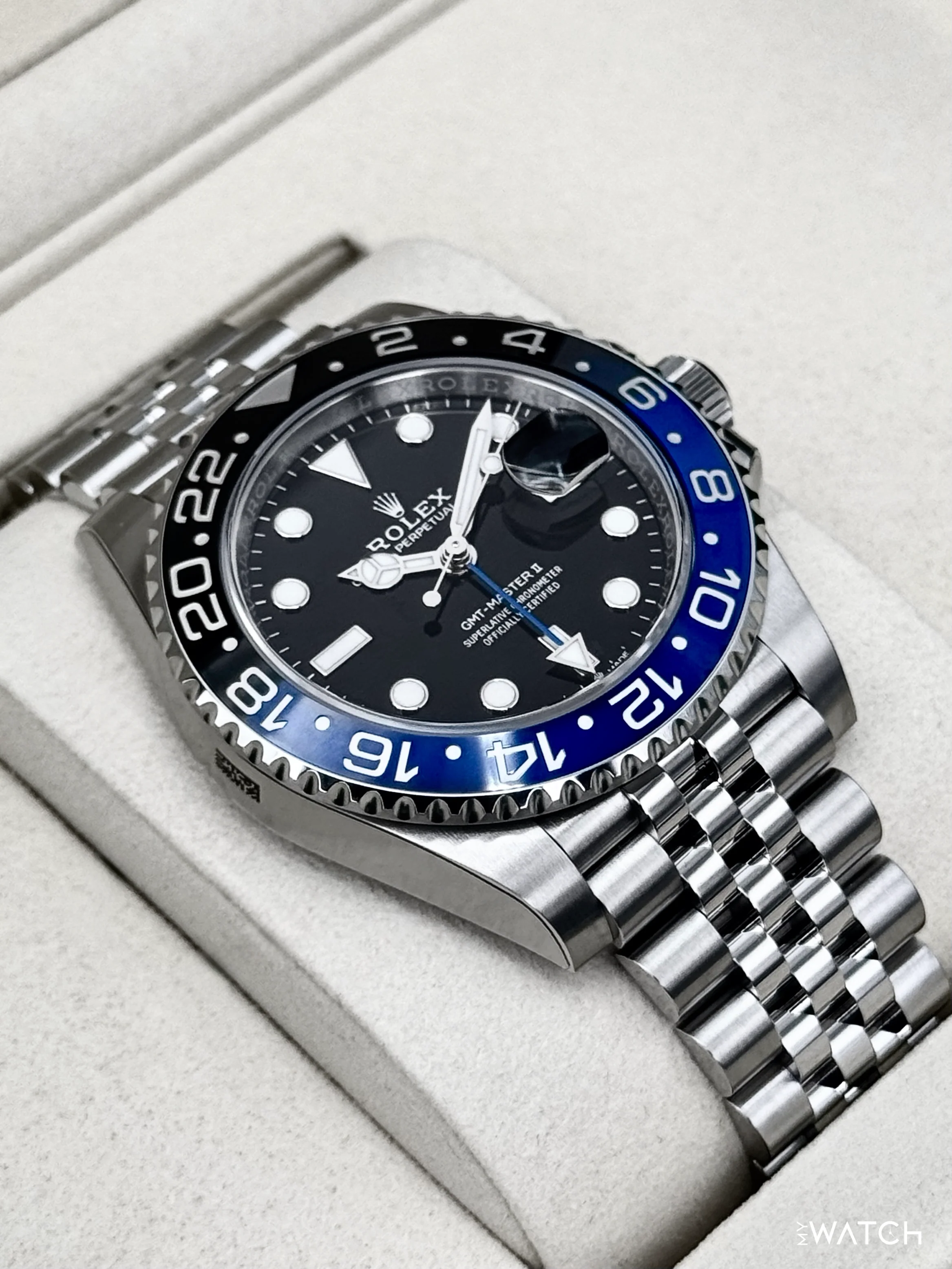 NEW 2026 Rolex GMT-Master II "Batgirl" 40mm 126710BLNR Jubilee - Image 6