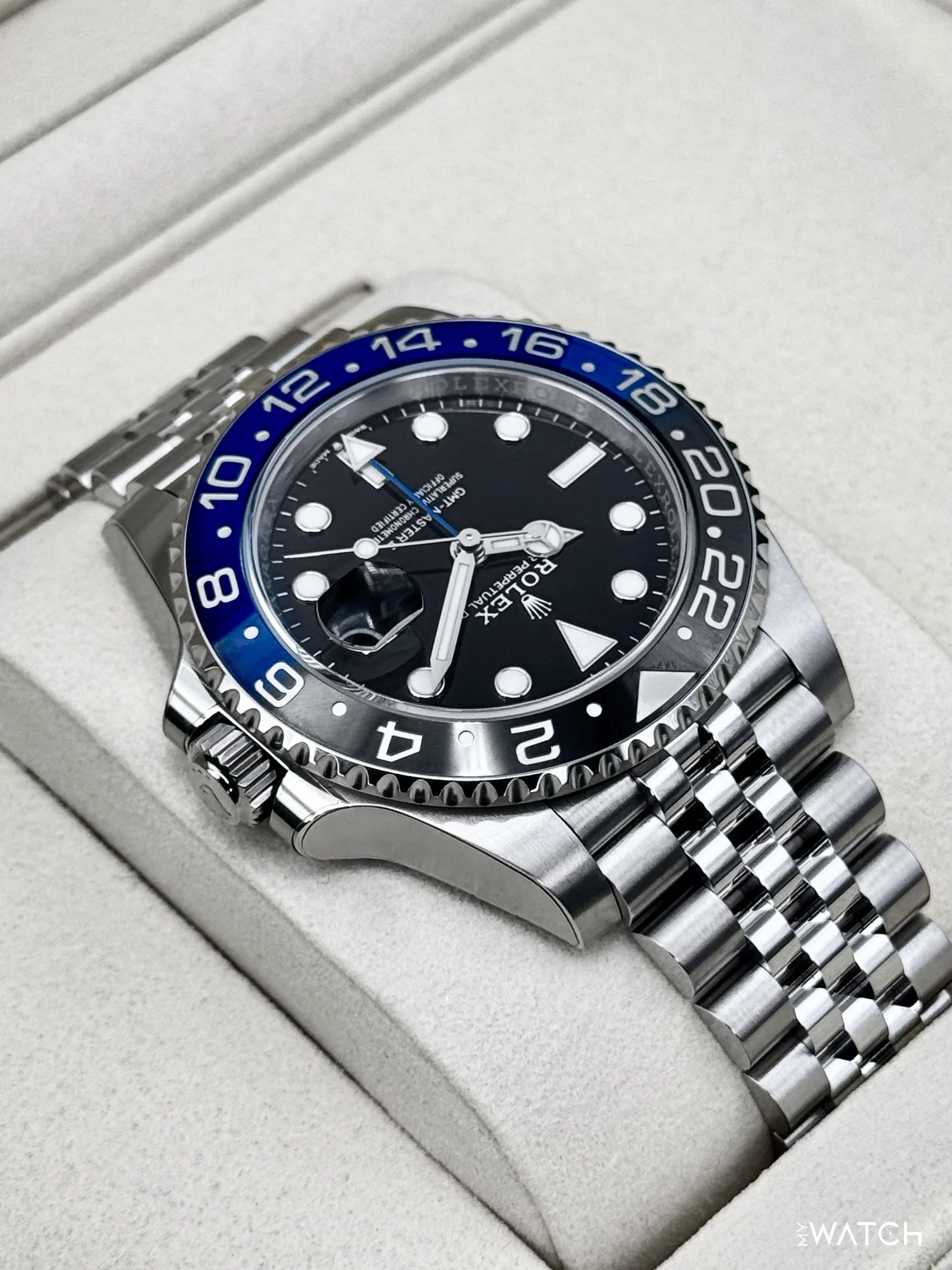 NEW 2026 Rolex GMT-Master II "Batgirl" 40mm 126710BLNR Jubilee - Image 8