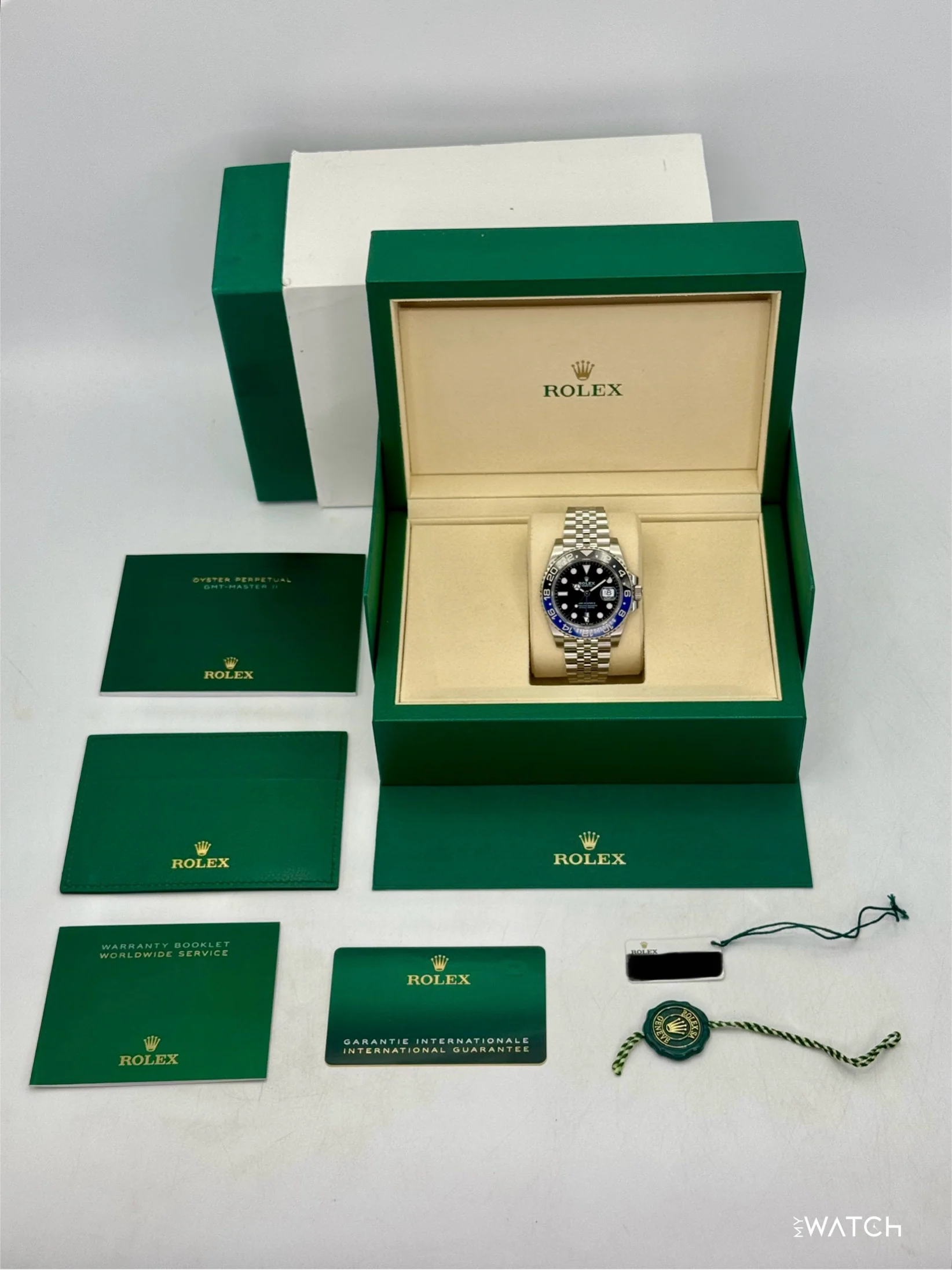 NEW 2026 Rolex GMT-Master II "Batgirl" 40mm 126710BLNR Jubilee (STICKERED) - Image 10