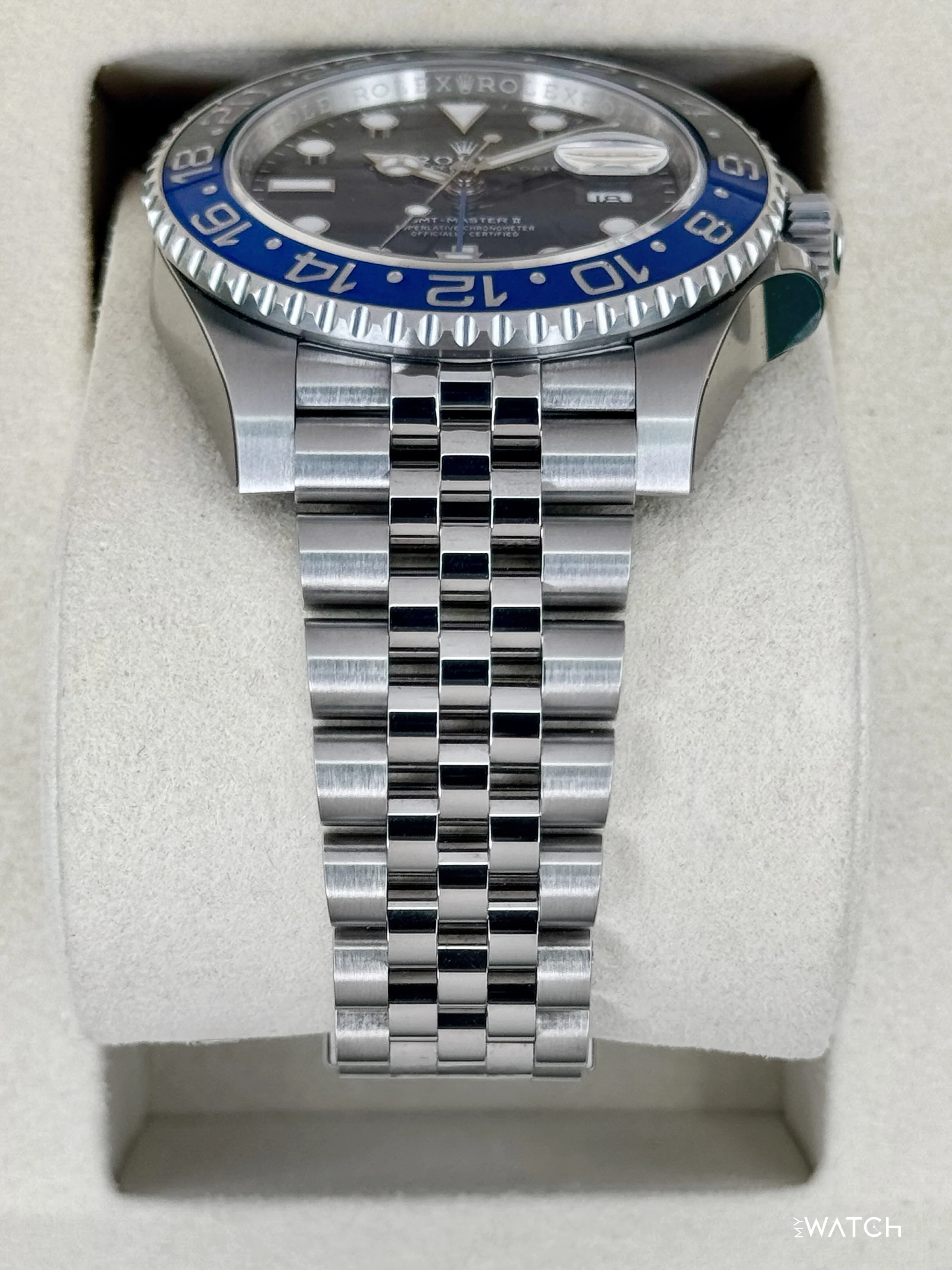 NEW 2026 Rolex GMT-Master II "Batgirl" 40mm 126710BLNR Jubilee (STICKERED) - Image 3