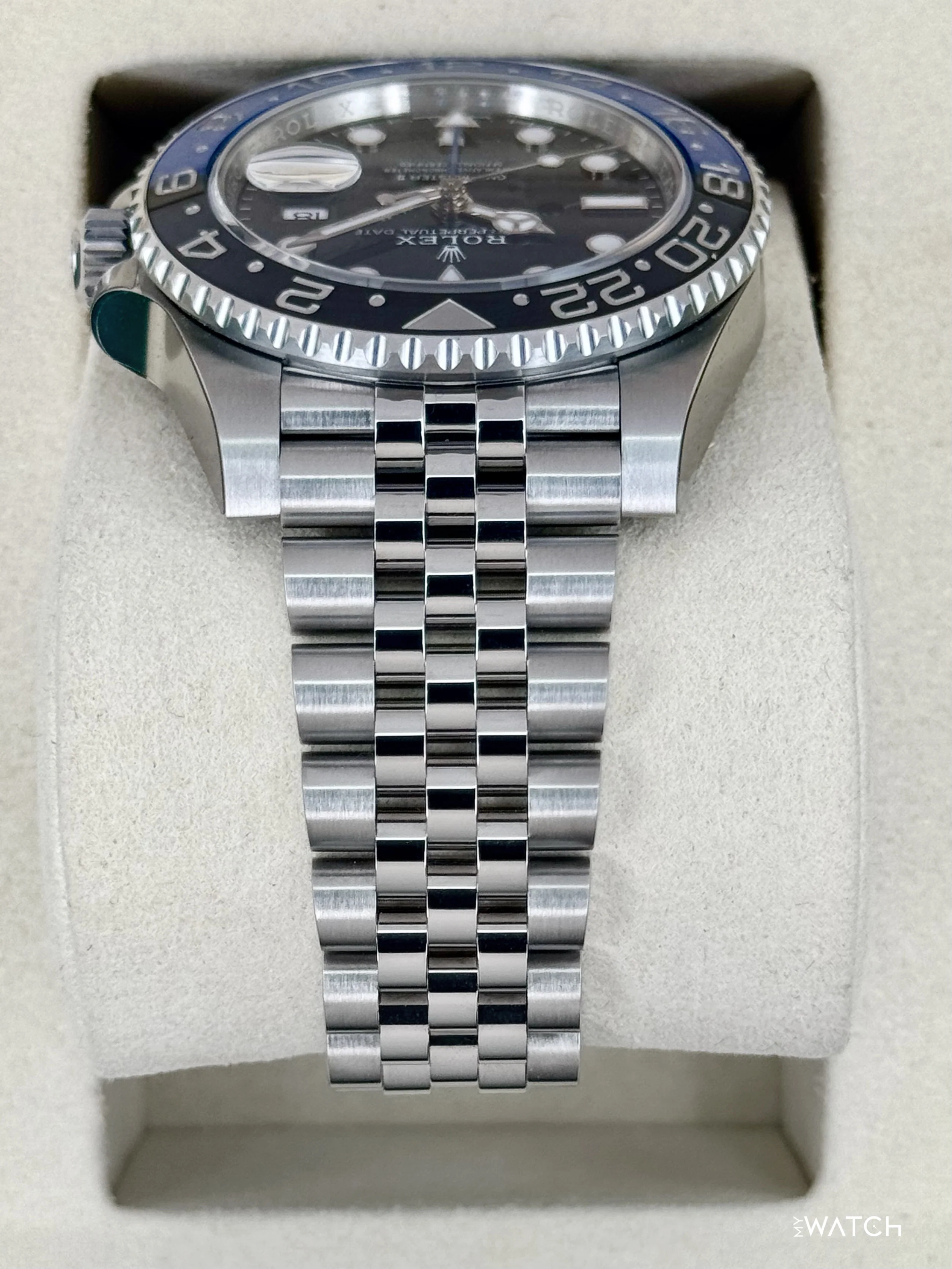 NEW 2026 Rolex GMT-Master II "Batgirl" 40mm 126710BLNR Jubilee (STICKERED) - Image 4