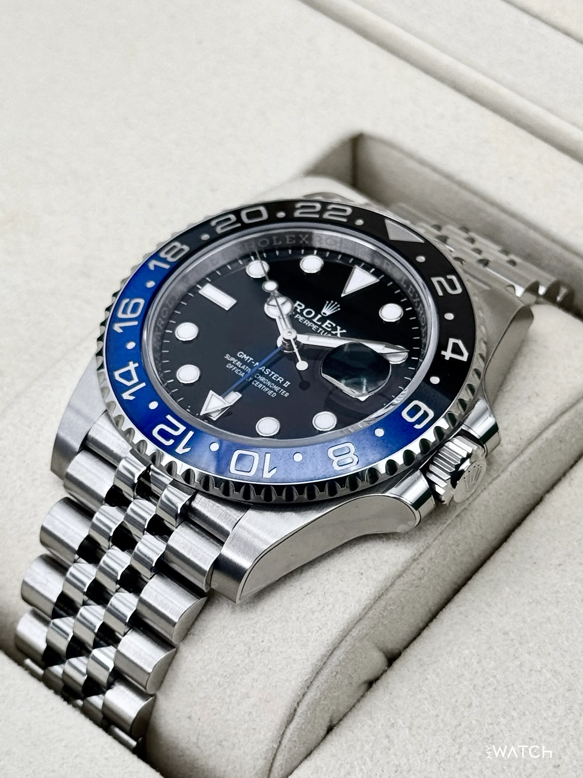 NEW 2026 Rolex GMT-Master II "Batgirl" 40mm 126710BLNR Jubilee (STICKERED) - Image 5
