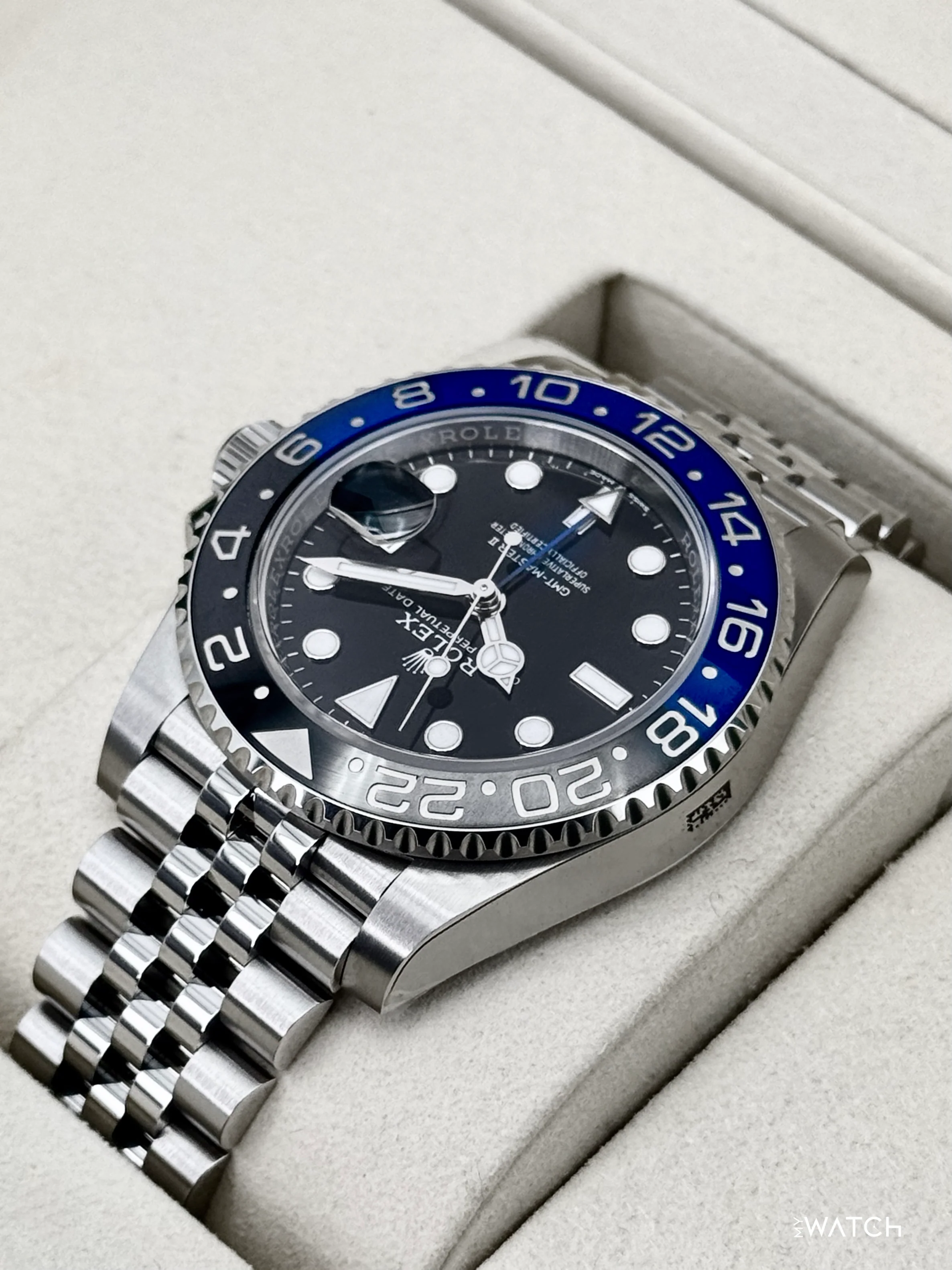 NEW 2026 Rolex GMT-Master II "Batgirl" 40mm 126710BLNR Jubilee (STICKERED) - Image 7