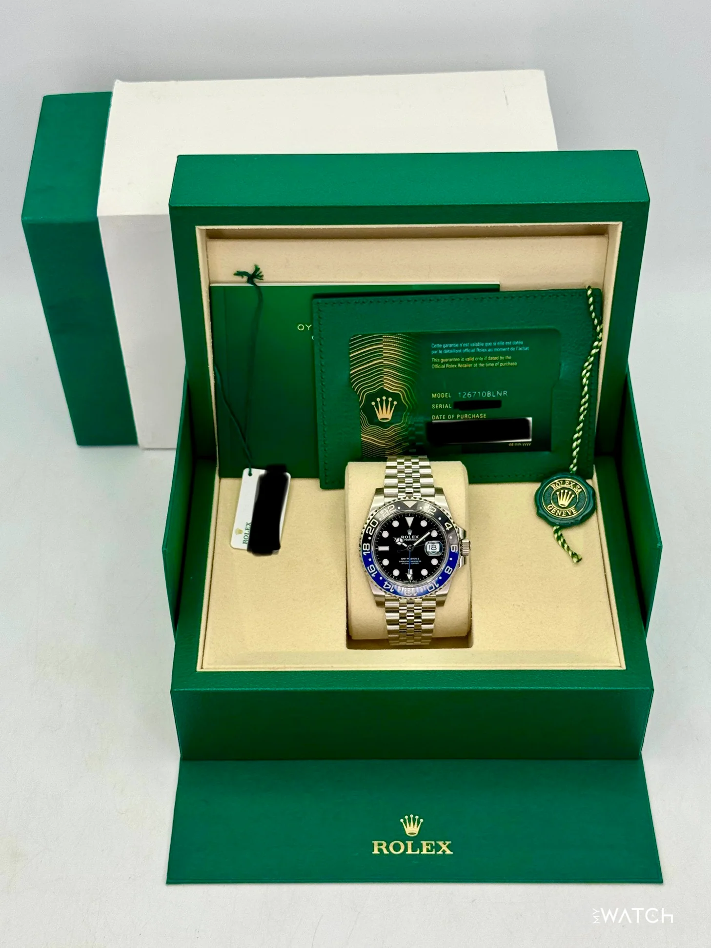 NEW 2026 Rolex GMT-Master II "Batgirl" 40mm 126710BLNR Jubilee (STICKERED) - Image 9