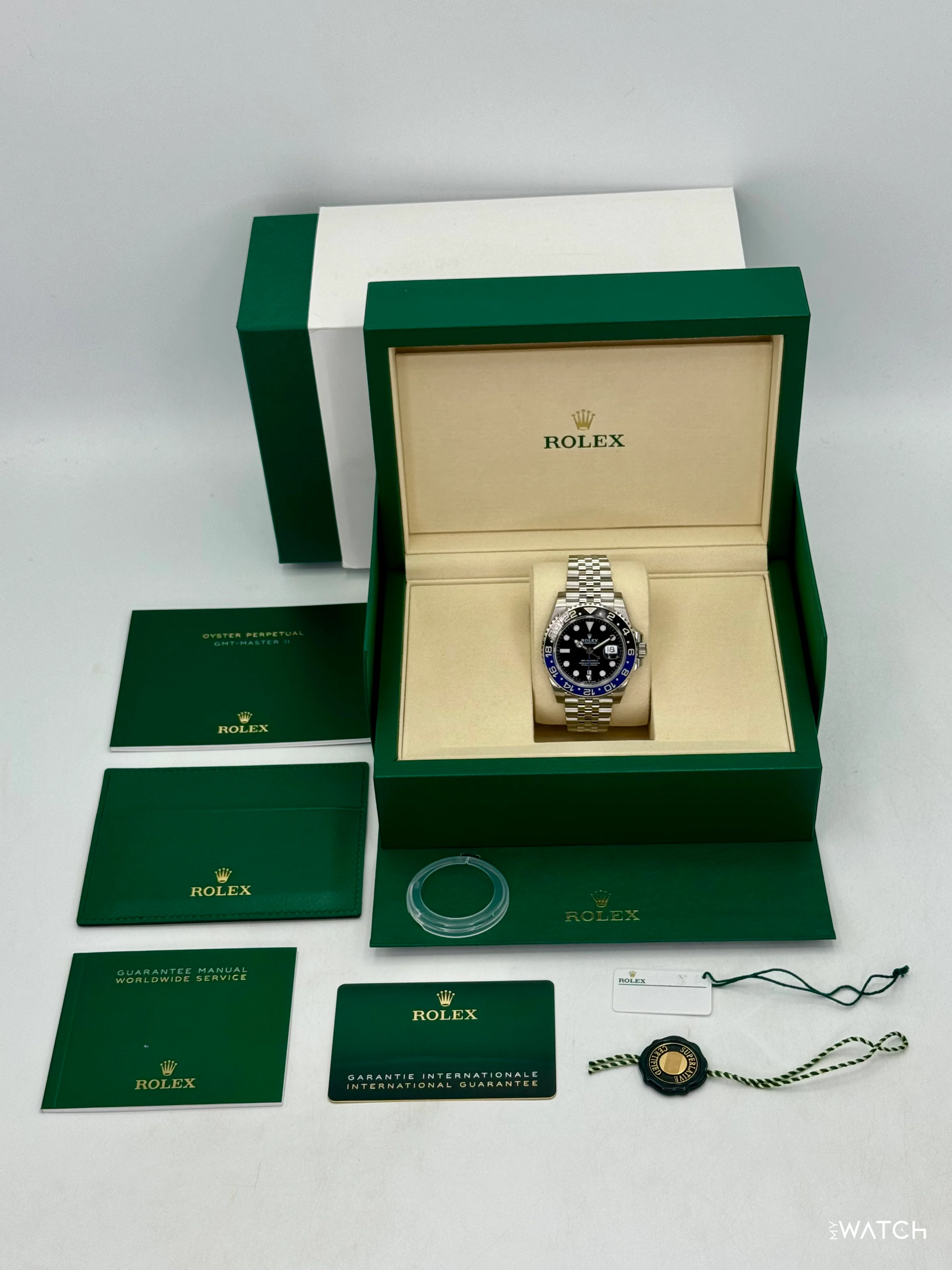 NEW 2026 Rolex GMT-Master II "Batgirl" 40mm 126710BLNR Jubilee (STICKERED) - Image 10