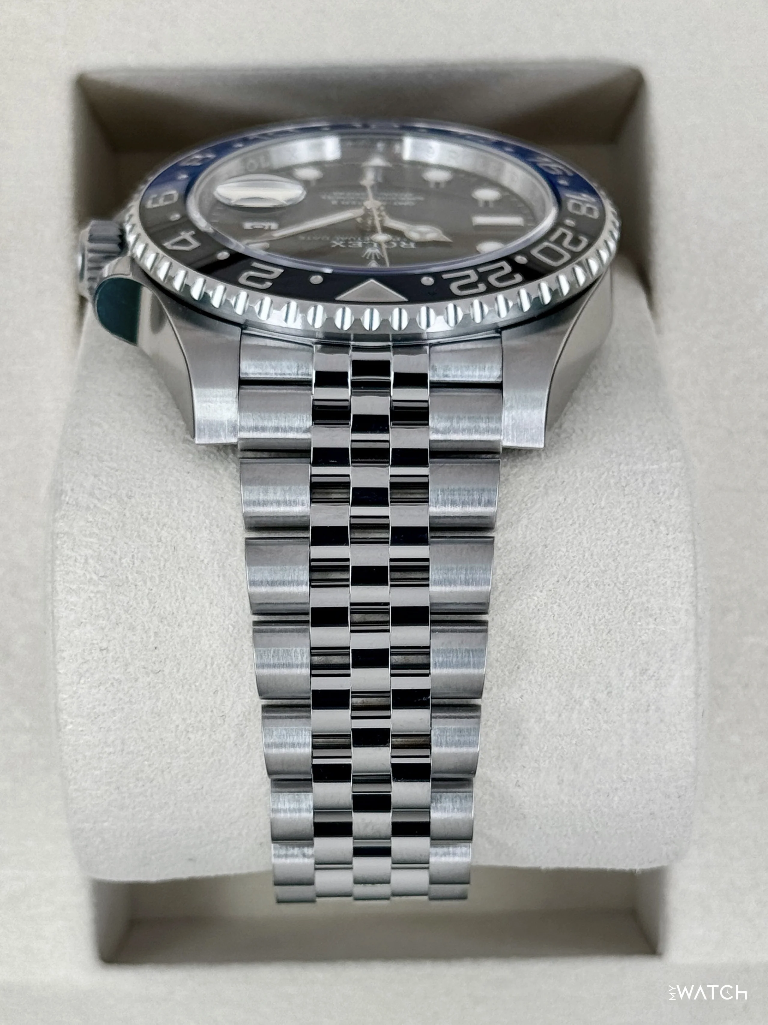 NEW 2026 Rolex GMT-Master II "Batgirl" 40mm 126710BLNR Jubilee (STICKERED) - Image 4