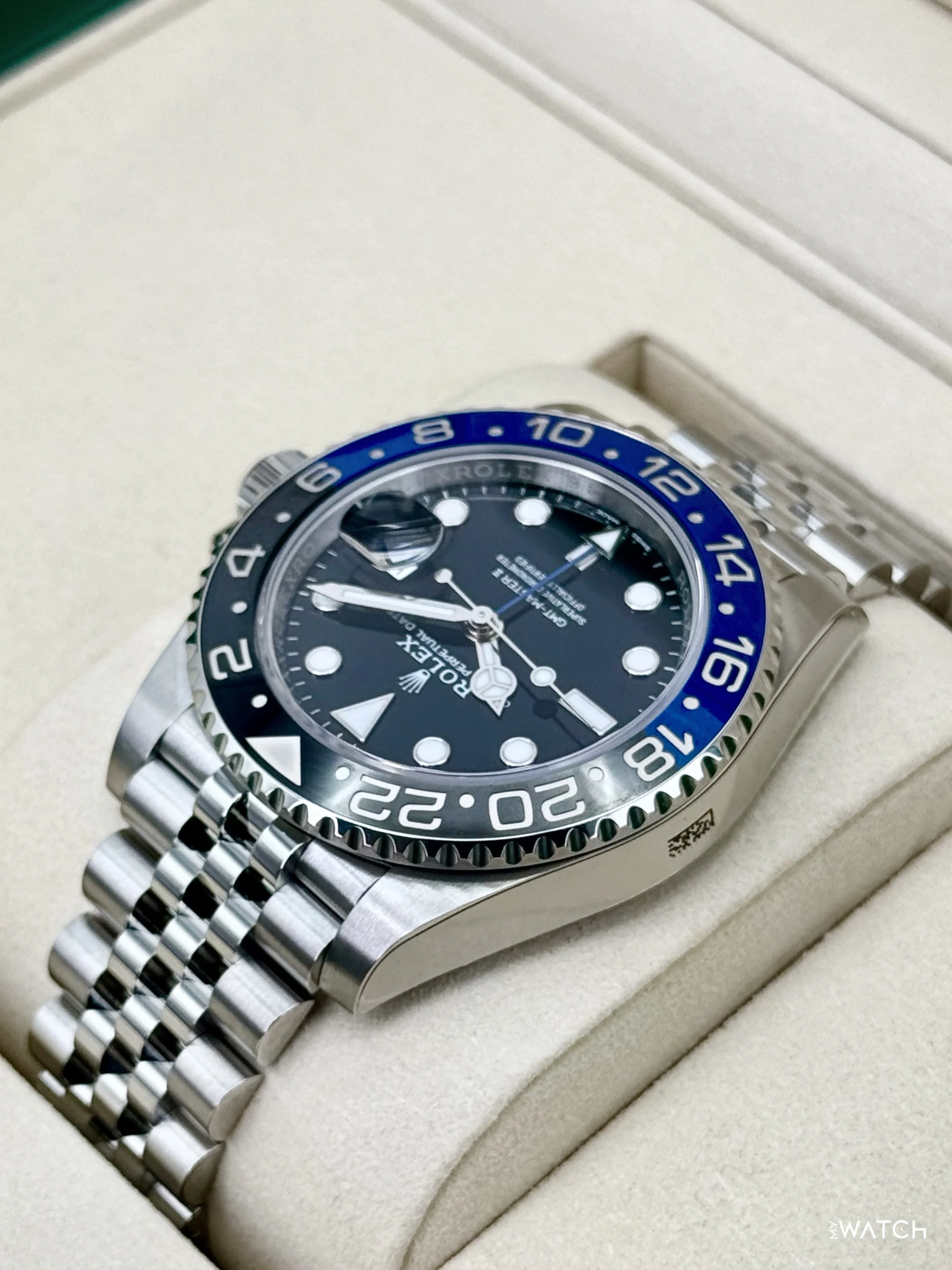 NEW 2026 Rolex GMT-Master II "Batgirl" 40mm 126710BLNR Jubilee (STICKERED) - Image 7